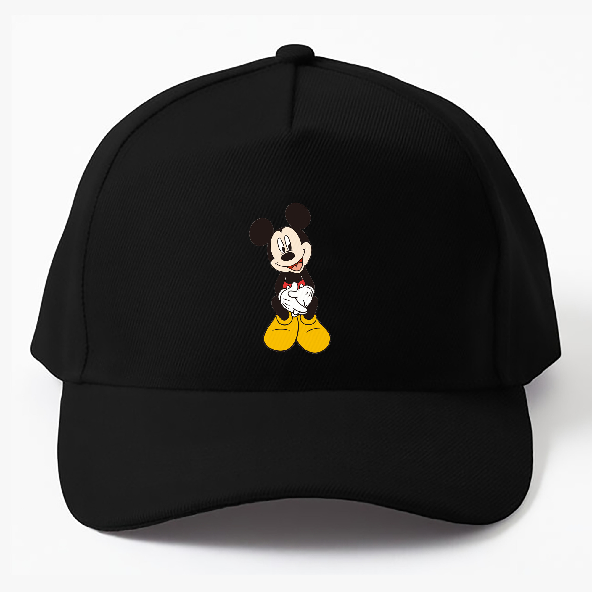（画像用） ミッキーマウス Mickey Mouse ベースボールキャップ 綿100％ 男女兼用 帽子 スポーツ