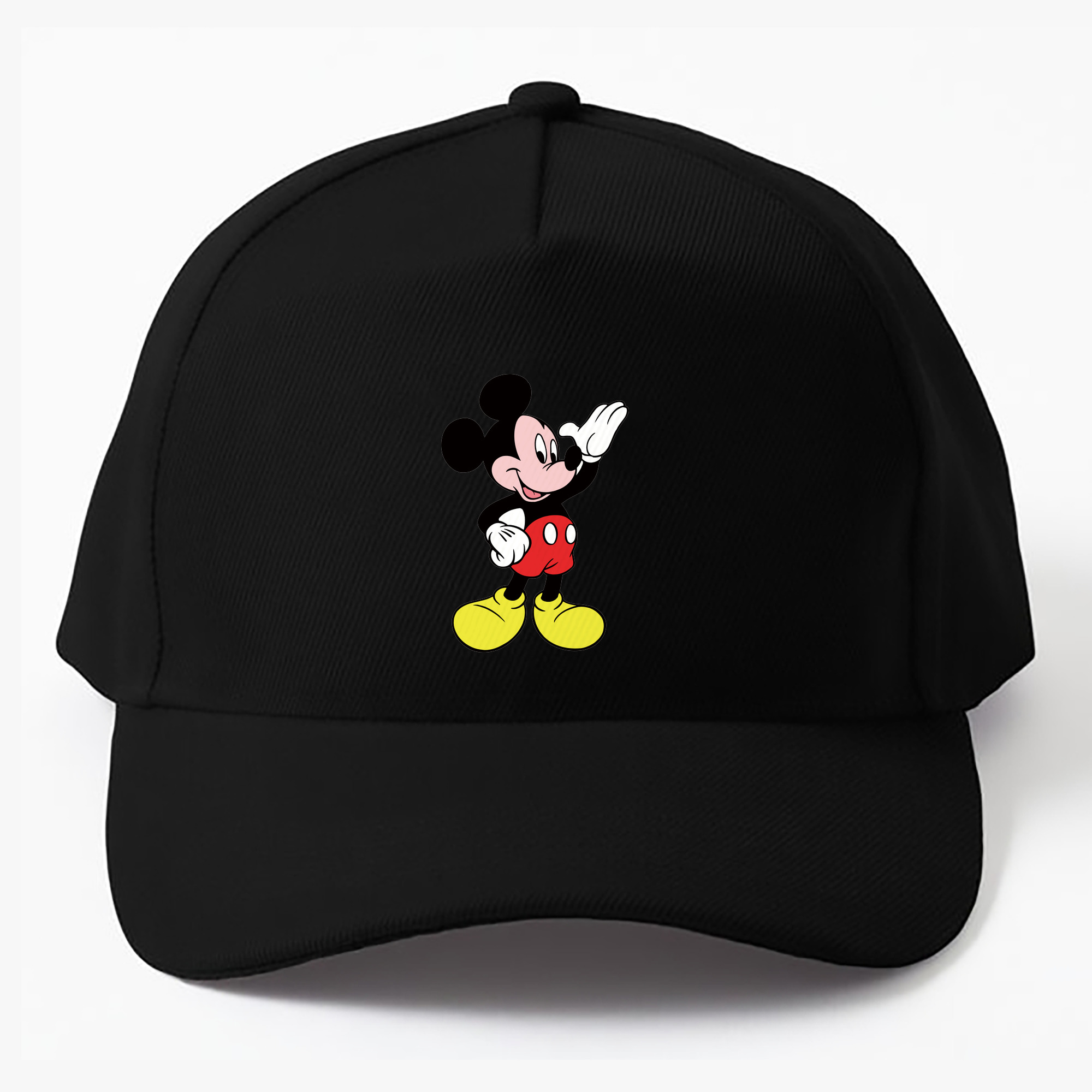 （画像用） ミッキーマウス Mickey Mouse ベースボールキャップ 綿100％ 男女兼用 帽子 スポーツ