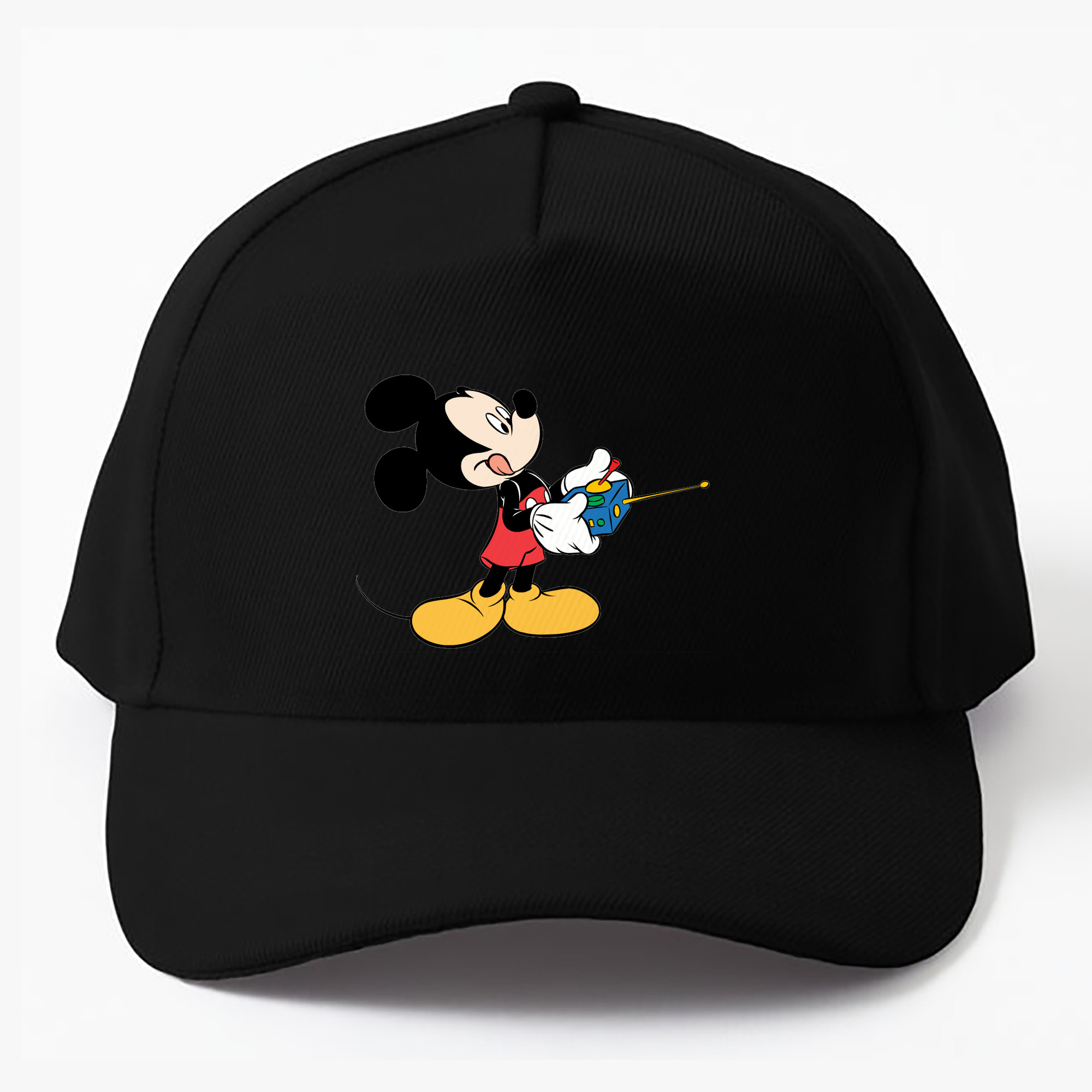 （画像用） ミッキーマウス Mickey Mouse ベースボールキャップ 綿100％ 男女兼用 帽子 スポーツ