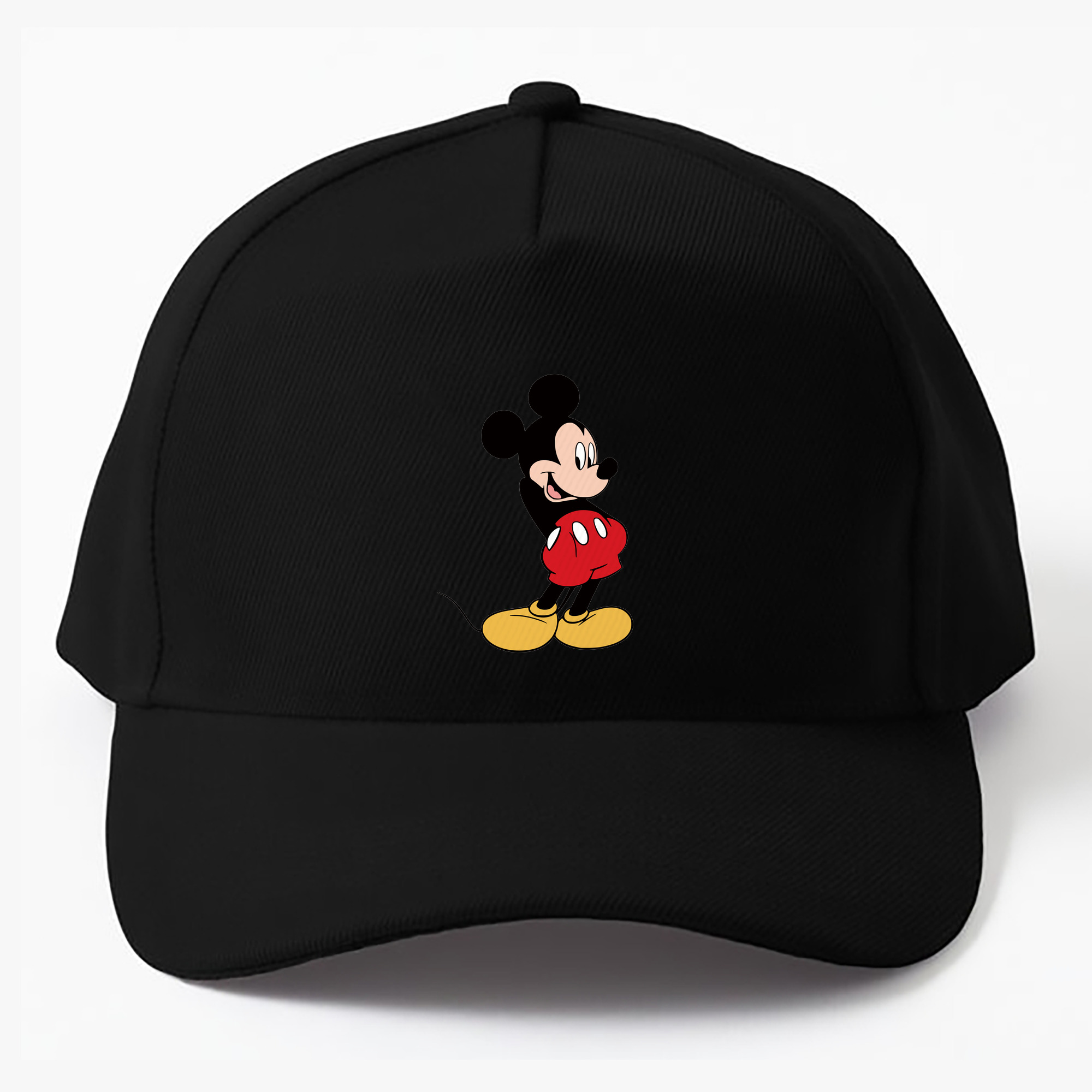 （画像用） ミッキーマウス Mickey Mouse ベースボールキャップ 綿100％ 男女兼用 帽子 スポーツ