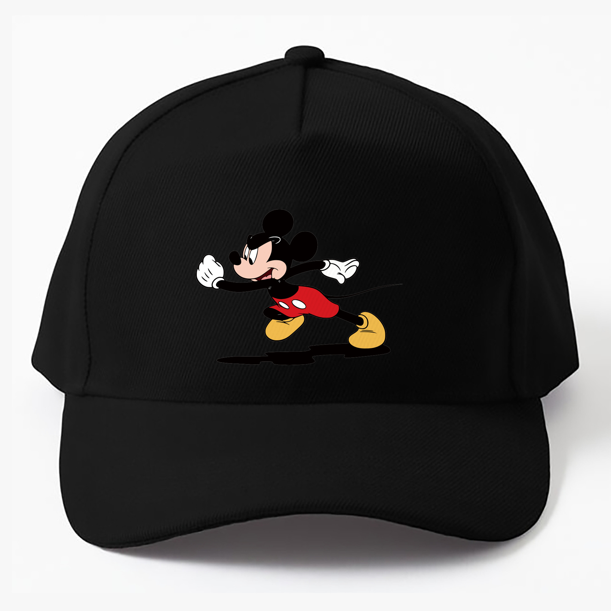 （画像用） ミッキーマウス Mickey Mouse ベースボールキャップ 綿100％ 男女兼用 帽子 スポーツ
