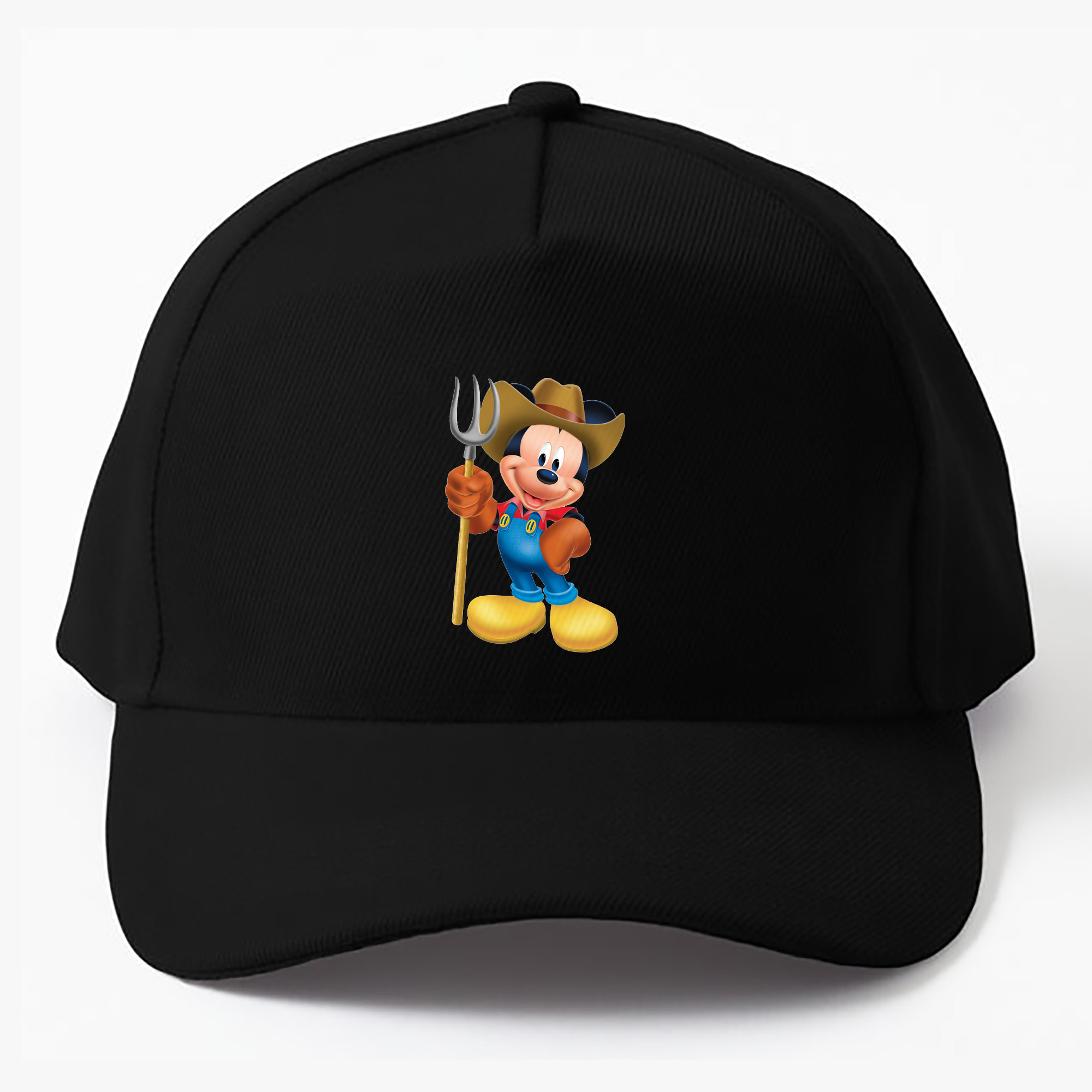 （画像用） ミッキーマウス Mickey Mouse ベースボールキャップ 綿100％ 男女兼用 帽子 スポーツ