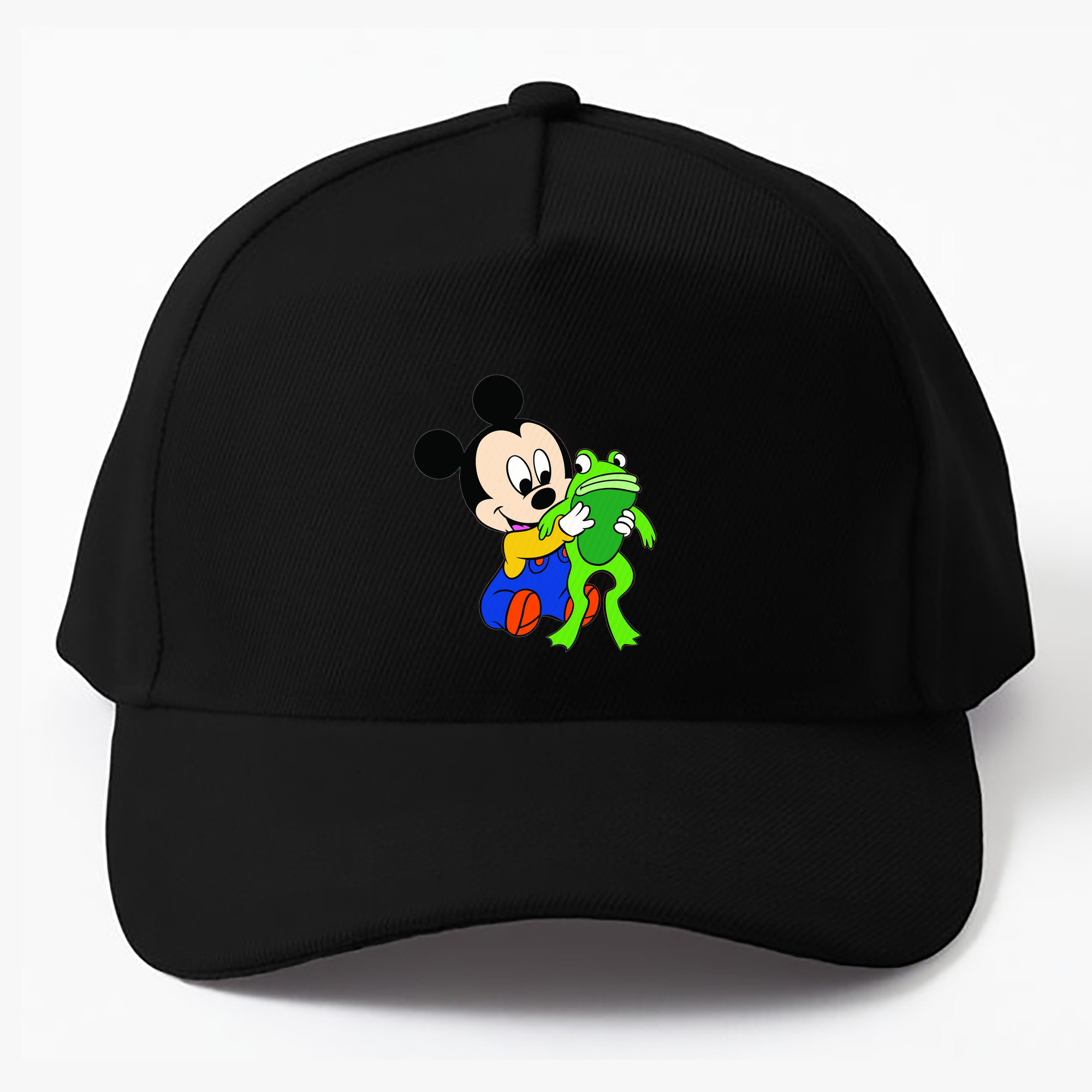（画像用） ミッキーマウス Mickey Mouse ベースボールキャップ 綿100％ 男女兼用 帽子 スポーツ