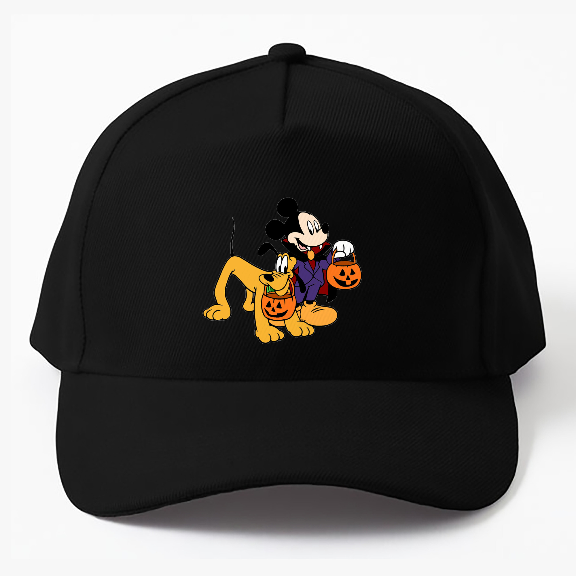 （画像用） ミッキーマウス Mickey Mouse ベースボールキャップ 綿100％ 男女兼用 帽子 スポーツ