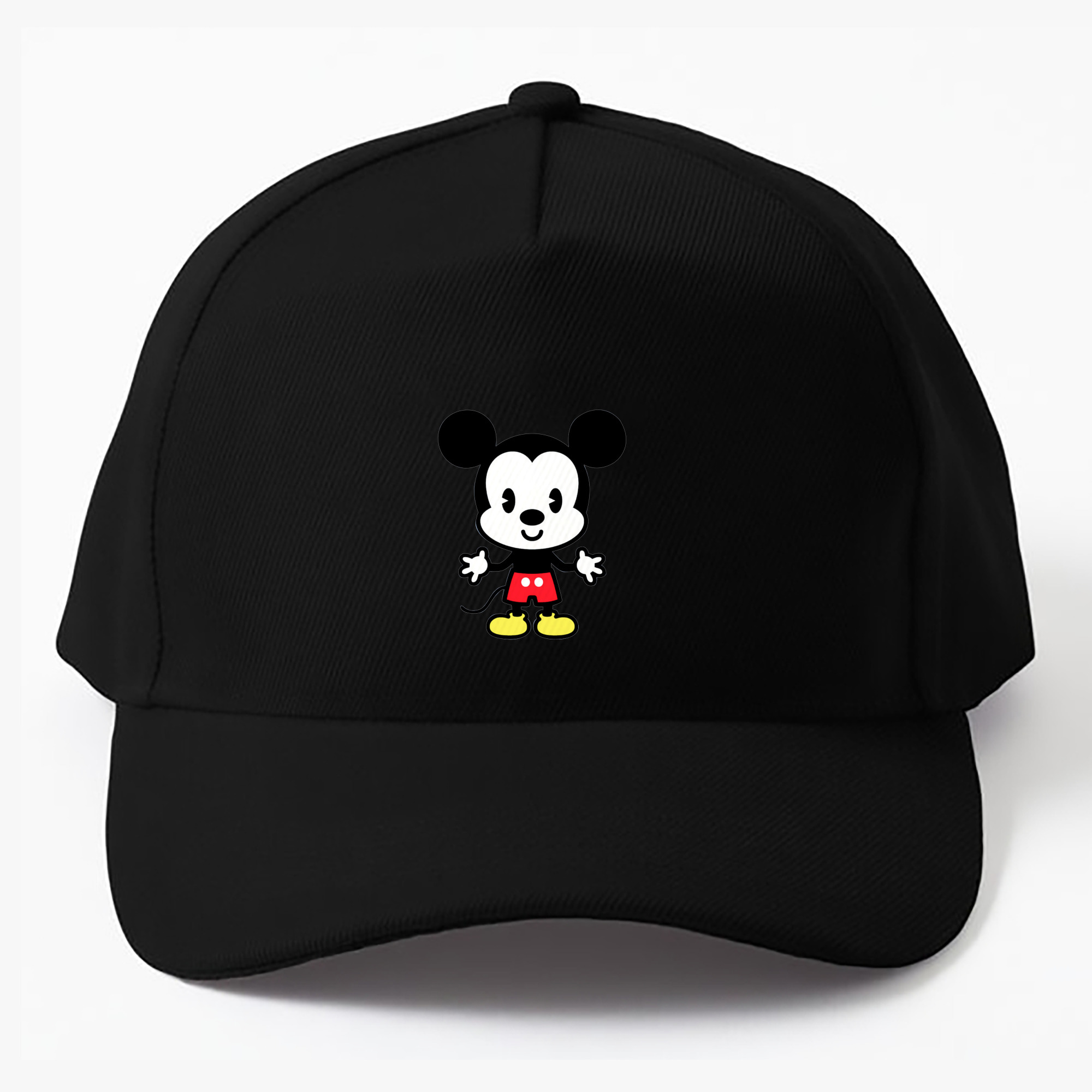 （画像用） ミッキーマウス Mickey Mouse ベースボールキャップ 綿100％ 男女兼用 帽子 スポーツ