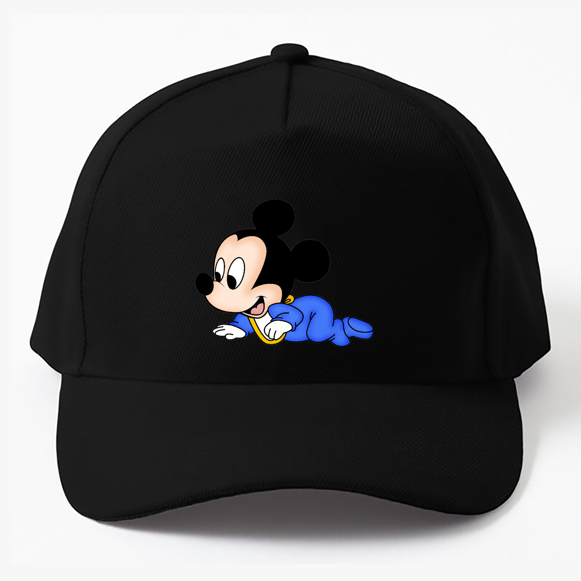 （画像用） ミッキーマウス Mickey Mouse ベースボールキャップ 綿100％ 男女兼用 帽子 スポーツ