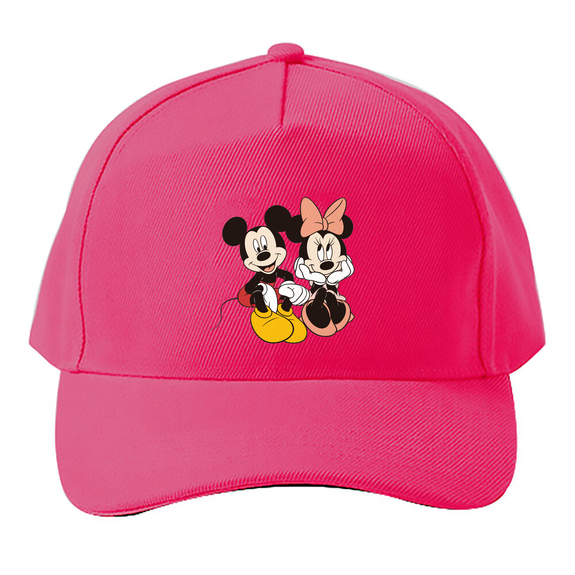 （画像用） ミッキーマウス Mickey Mouse ベースボールキャップ 綿100％ 男女兼用 帽子 スポーツ