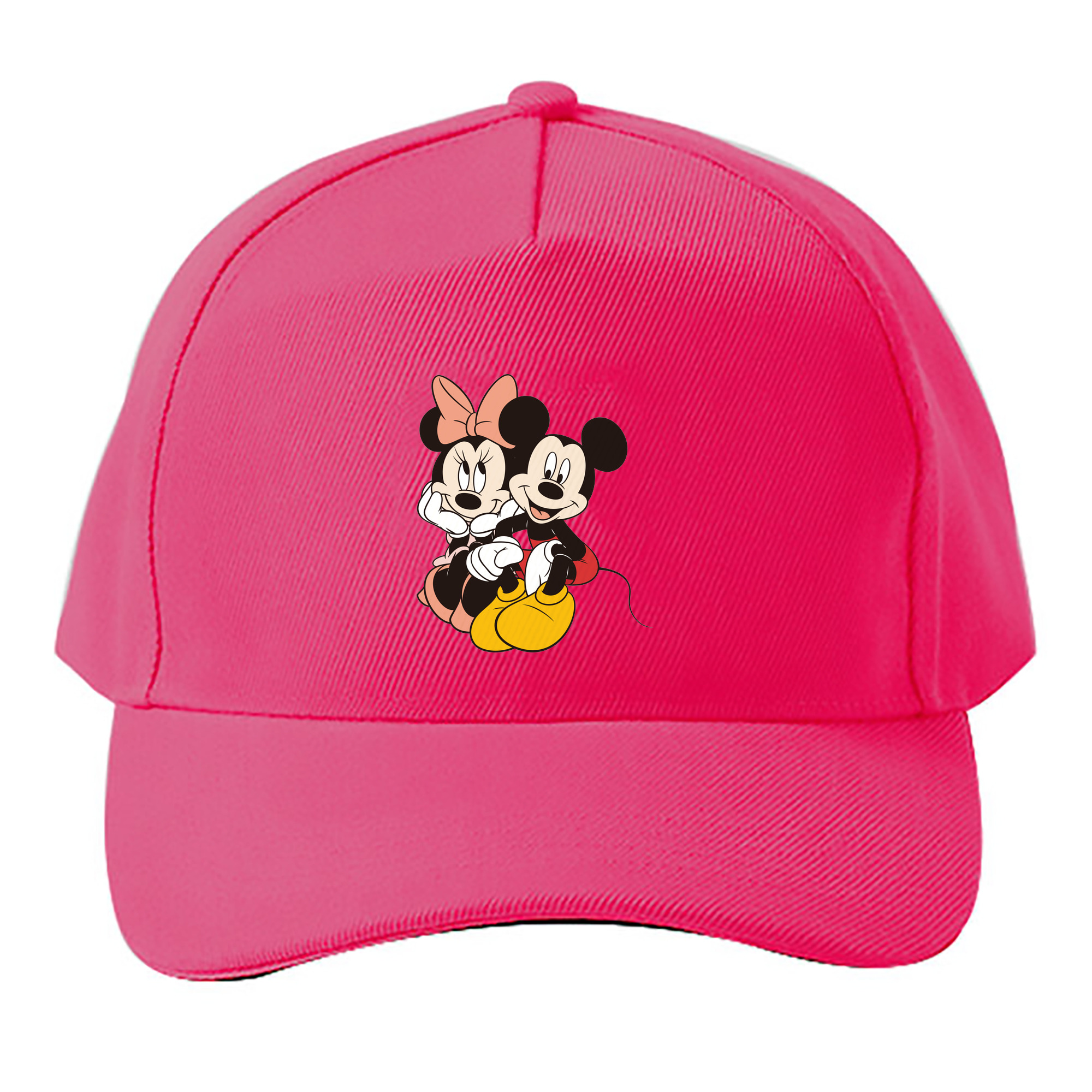 （画像用） ミッキーマウス Mickey Mouse ベースボールキャップ 綿100％ 男女兼用 帽子 スポーツ