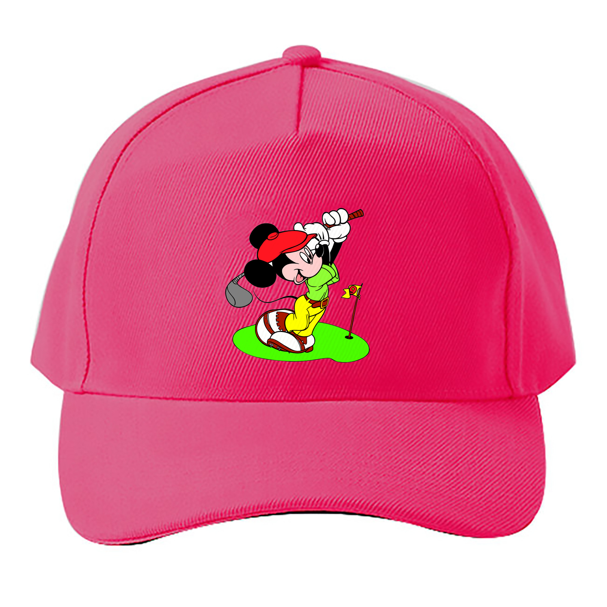 （画像用） ミッキーマウス Mickey Mouse ベースボールキャップ 綿100％ 男女兼用 帽子 スポーツ