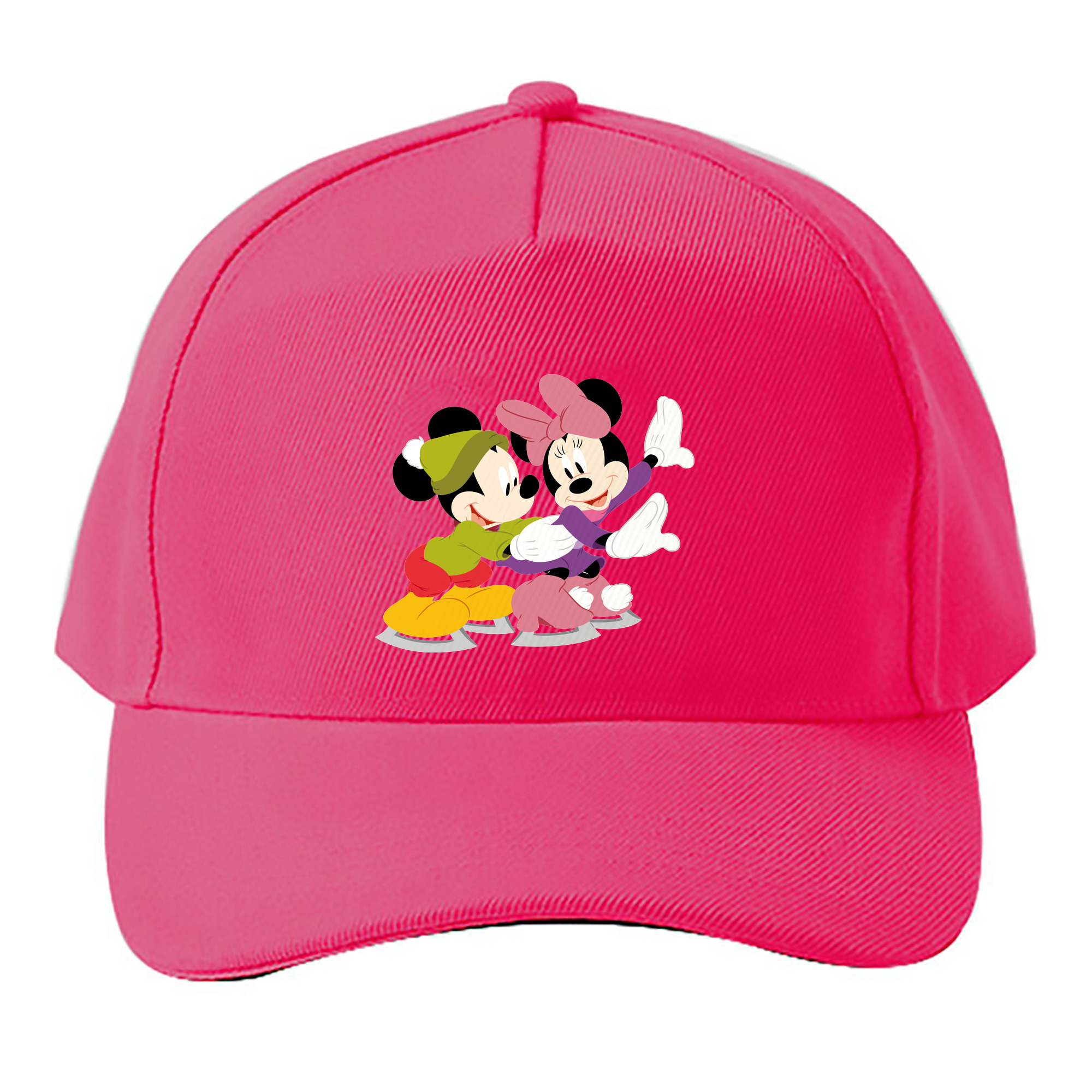 （画像用） ミッキーマウス Mickey Mouse ベースボールキャップ 綿100％ 男女兼用 帽子 スポーツ