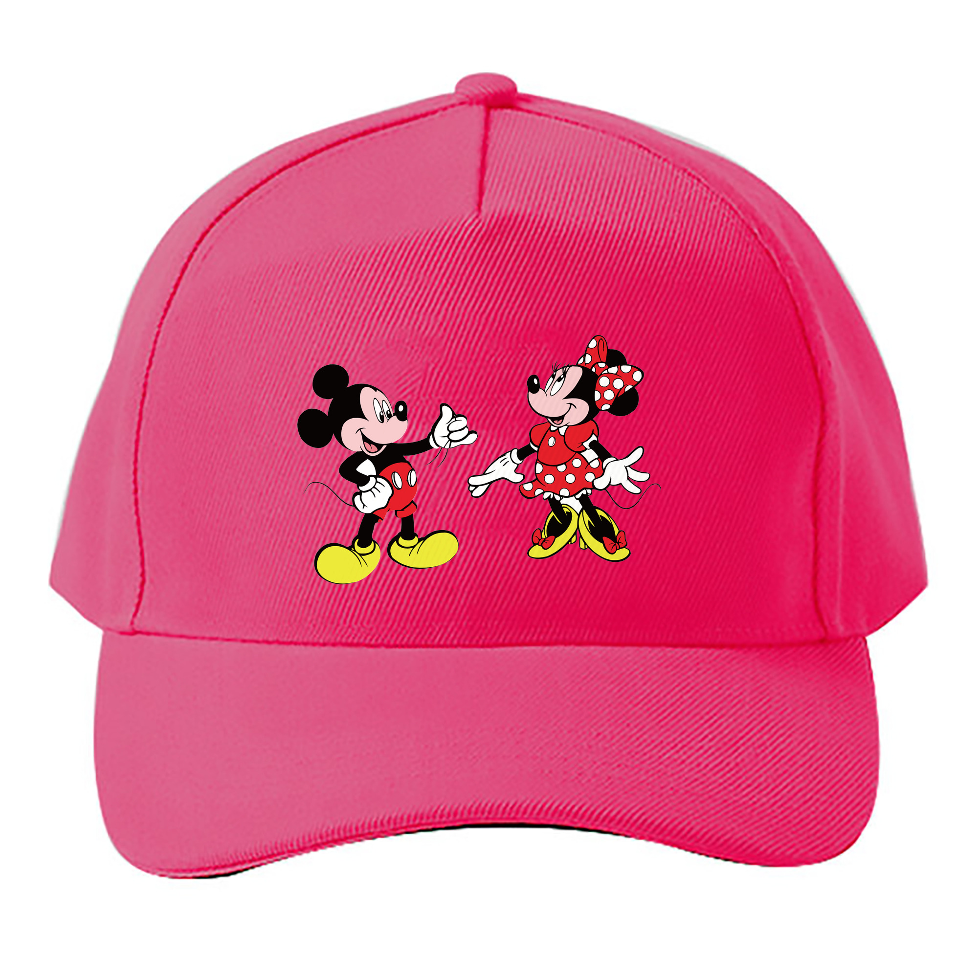 （画像用） ミッキーマウス Mickey Mouse ベースボールキャップ 綿100％ 男女兼用 帽子 スポーツ