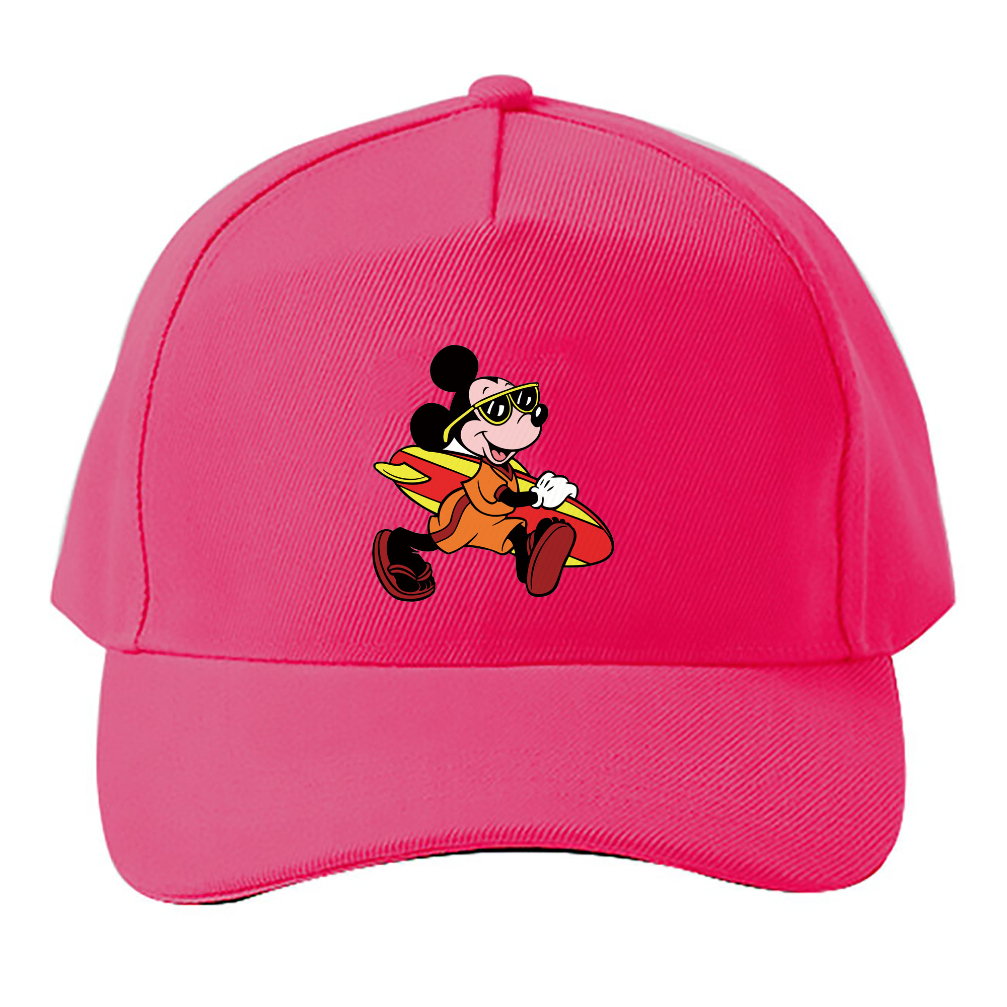 （画像用） ミッキーマウス Mickey Mouse ベースボールキャップ 綿100％ 男女兼用 帽子 スポーツ