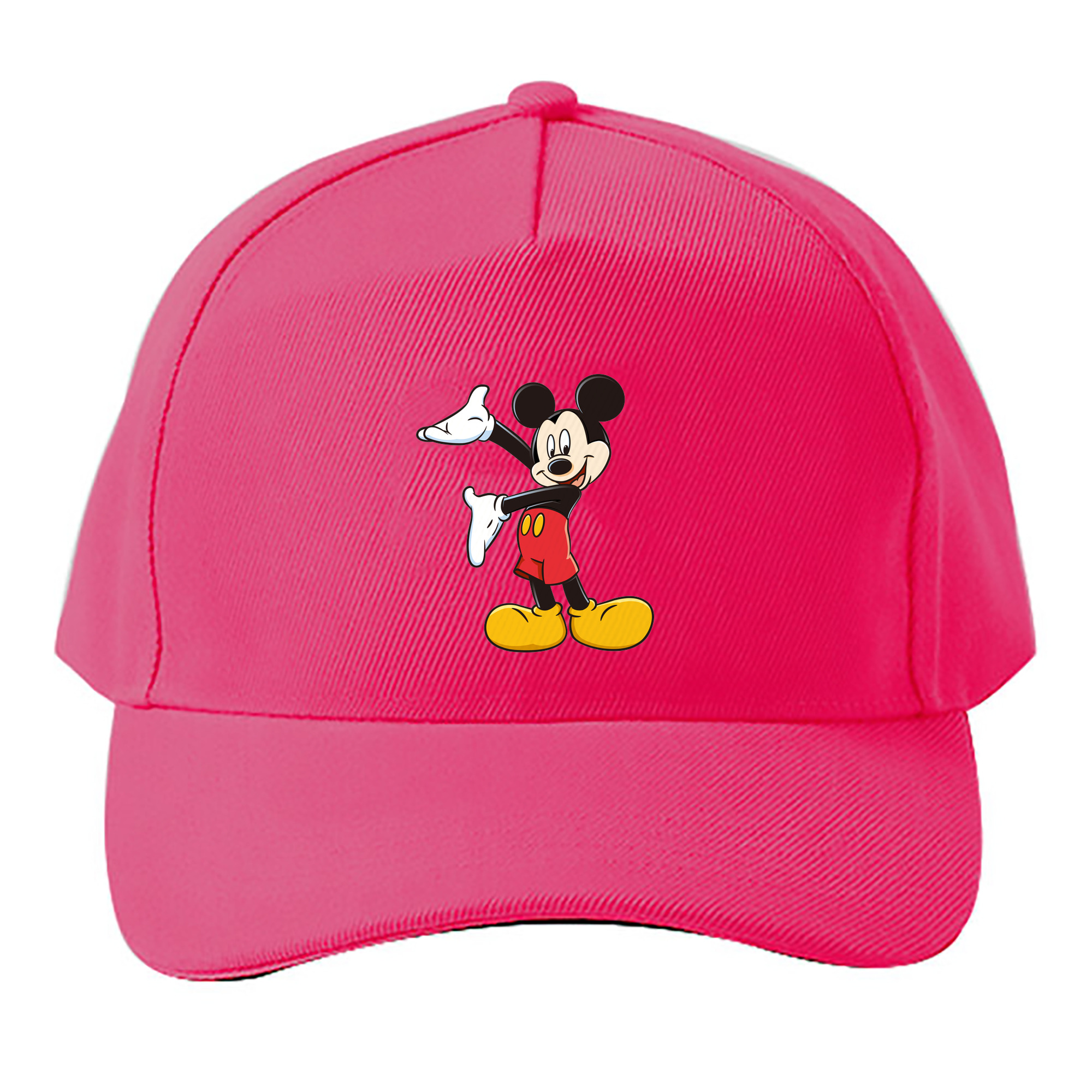 （画像用） ミッキーマウス Mickey Mouse ベースボールキャップ 綿100％ 男女兼用 帽子 スポーツ