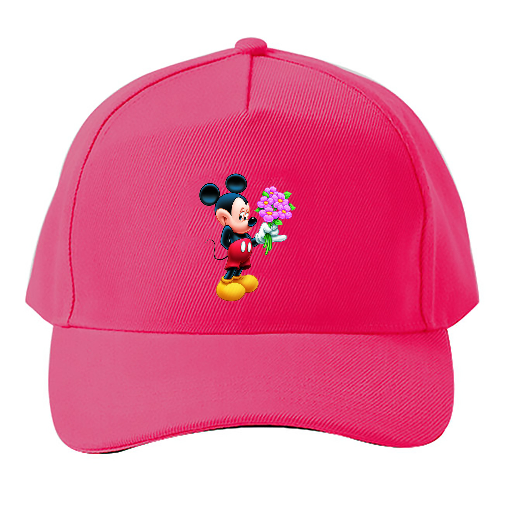 （画像用） ミッキーマウス Mickey Mouse ベースボールキャップ 綿100％ 男女兼用 帽子 スポーツ
