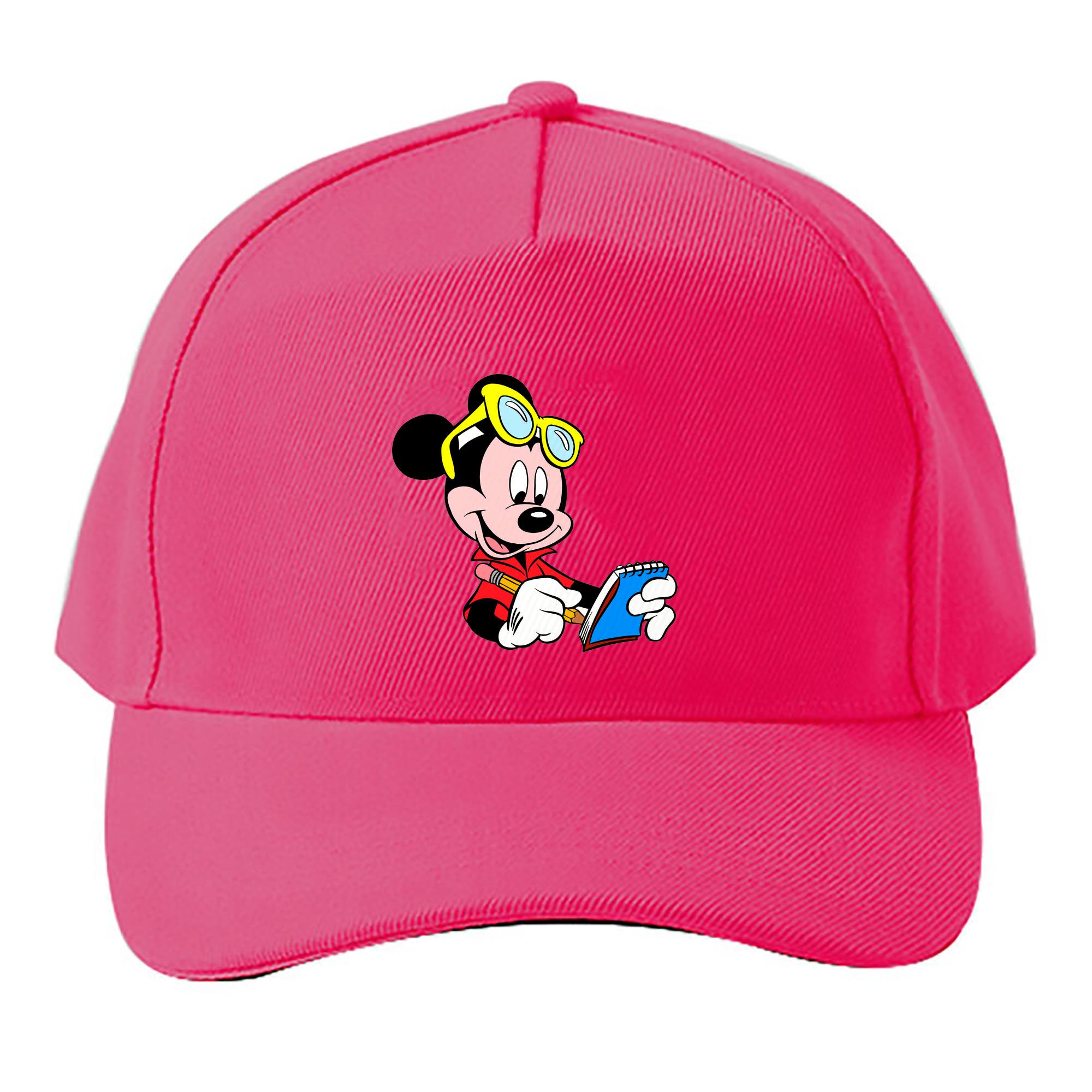 （画像用） ミッキーマウス Mickey Mouse ベースボールキャップ 綿100％ 男女兼用 帽子 スポーツ