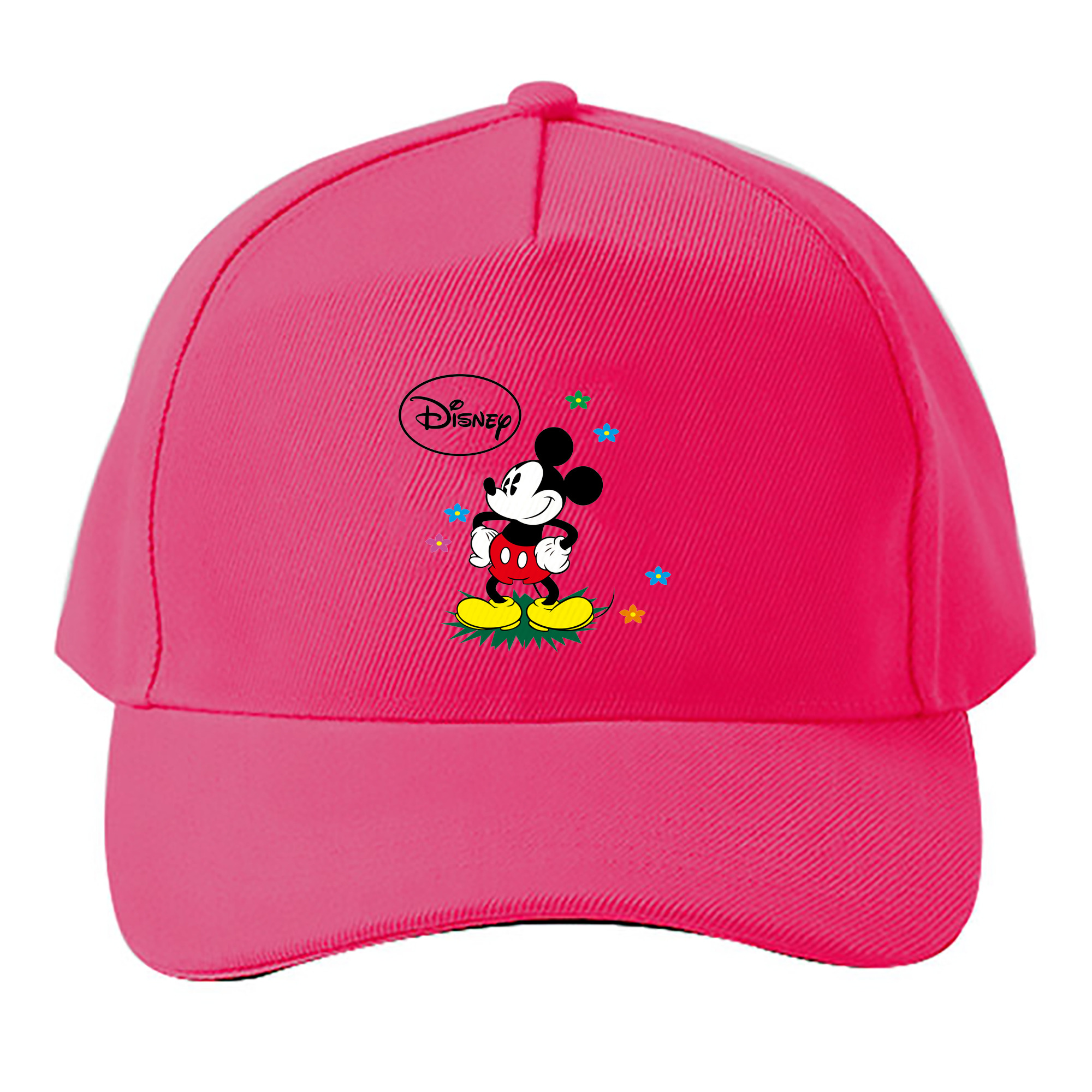 （画像用） ミッキーマウス Mickey Mouse ベースボールキャップ 綿100％ 男女兼用 帽子 スポーツ