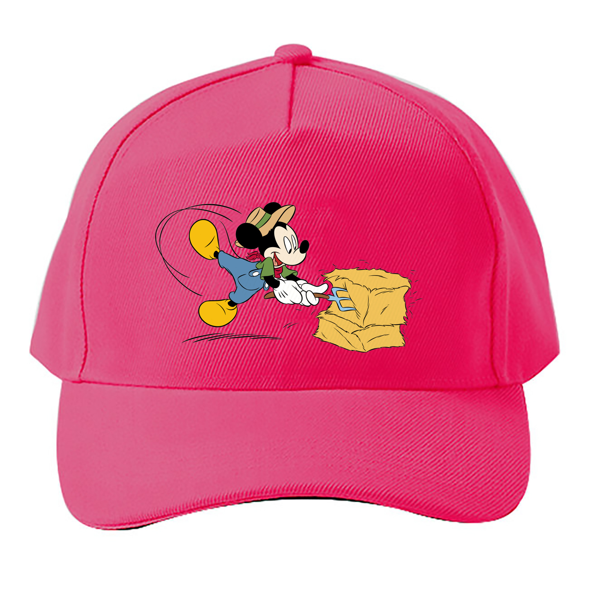 （画像用） ミッキーマウス Mickey Mouse ベースボールキャップ 綿100％ 男女兼用 帽子 スポーツ