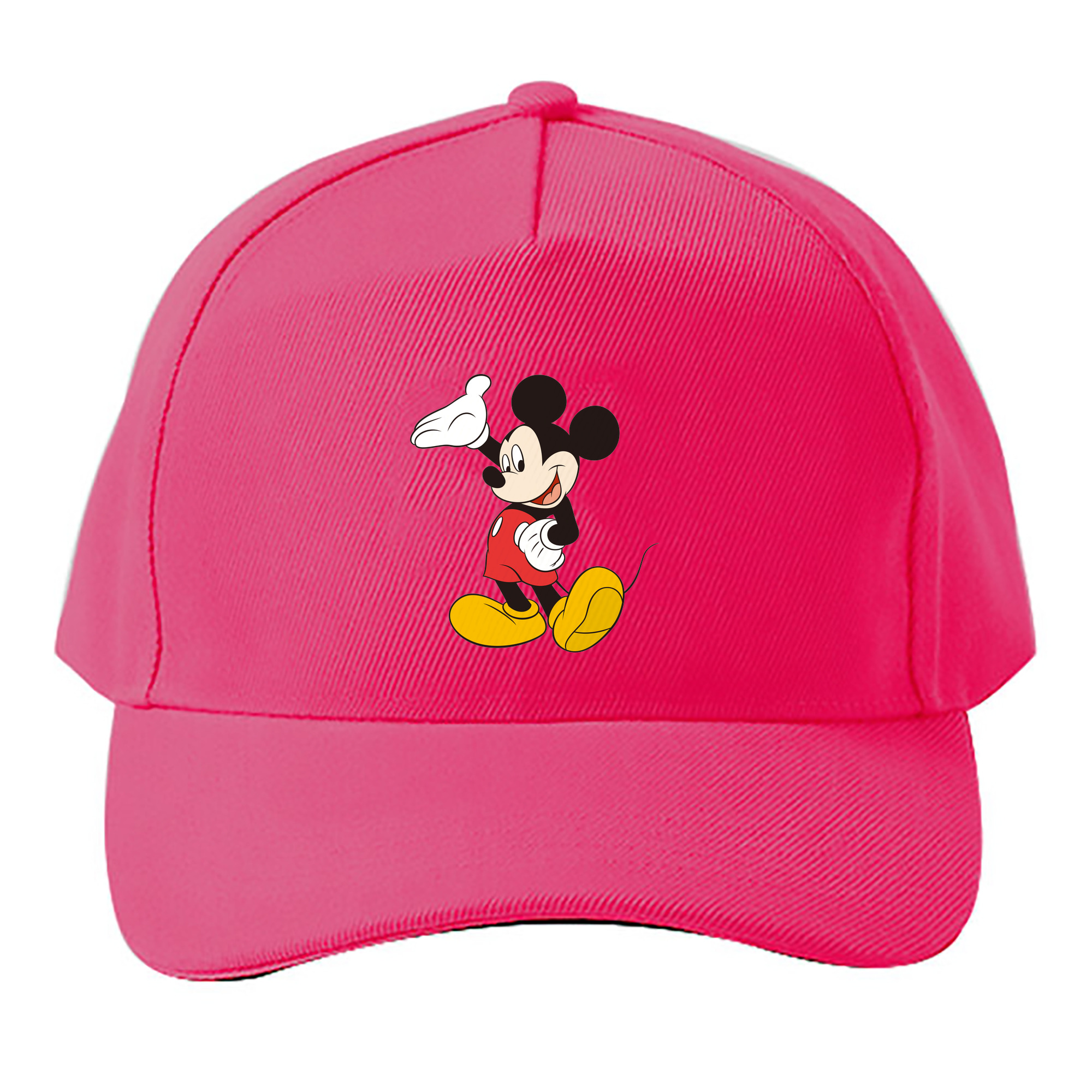 （画像用） ミッキーマウス Mickey Mouse ベースボールキャップ 綿100％ 男女兼用 帽子 スポーツ