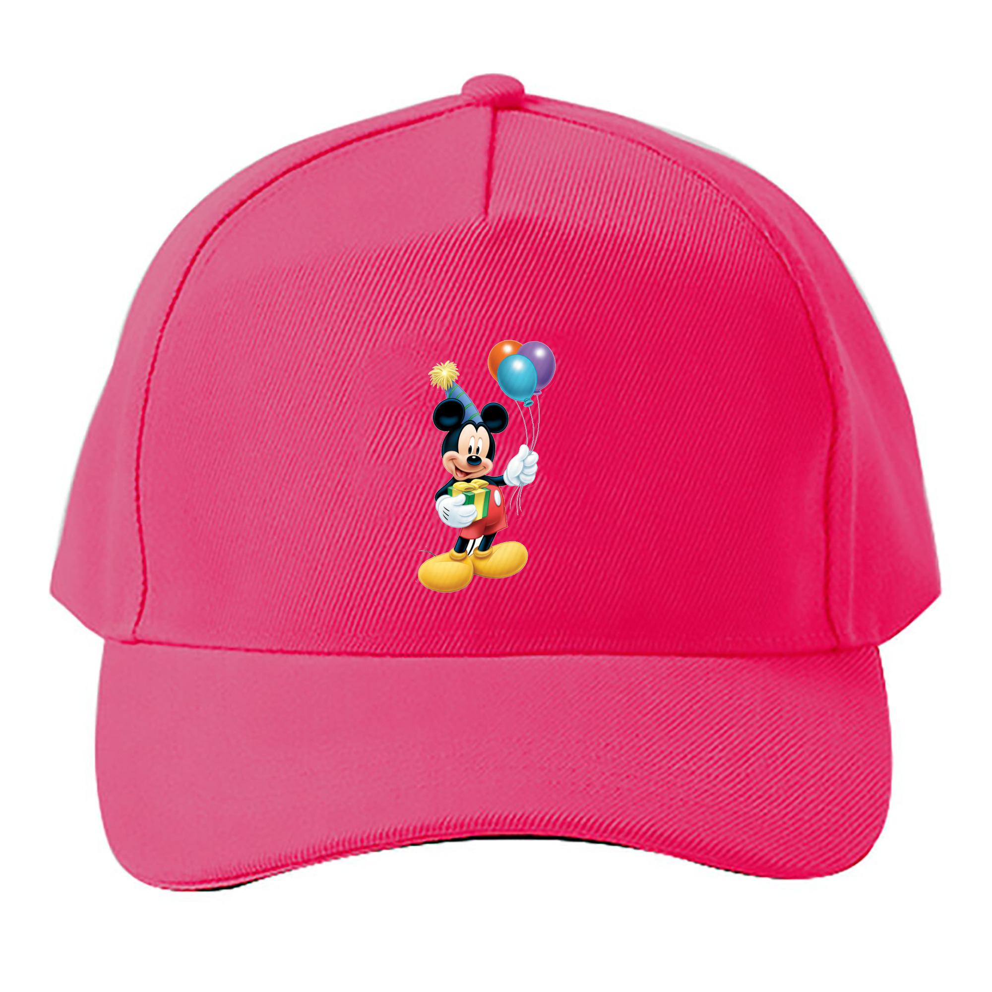 （画像用） ミッキーマウス Mickey Mouse ベースボールキャップ 綿100％ 男女兼用 帽子 スポーツ