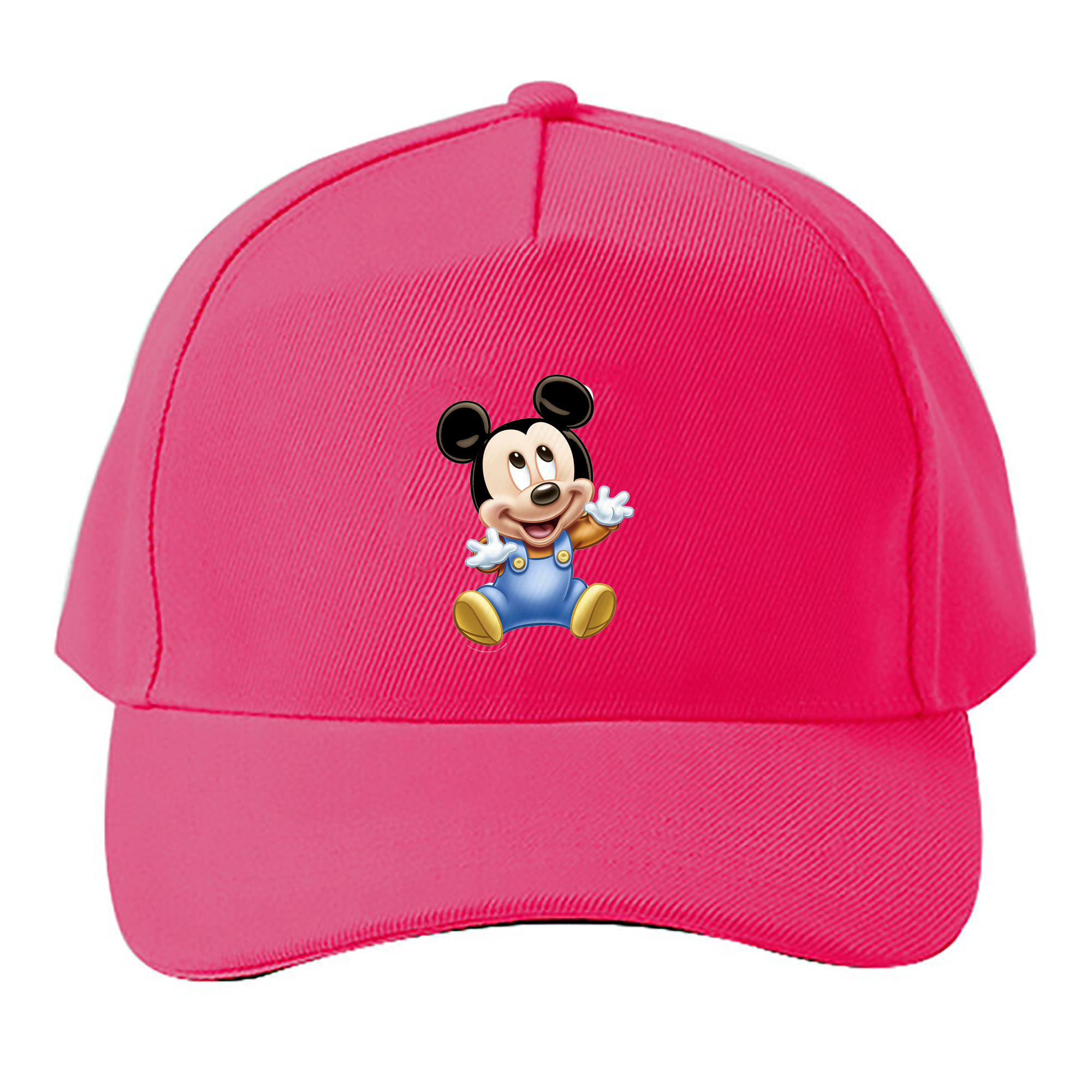 （画像用） ミッキーマウス Mickey Mouse ベースボールキャップ 綿100％ 男女兼用 帽子 スポーツ