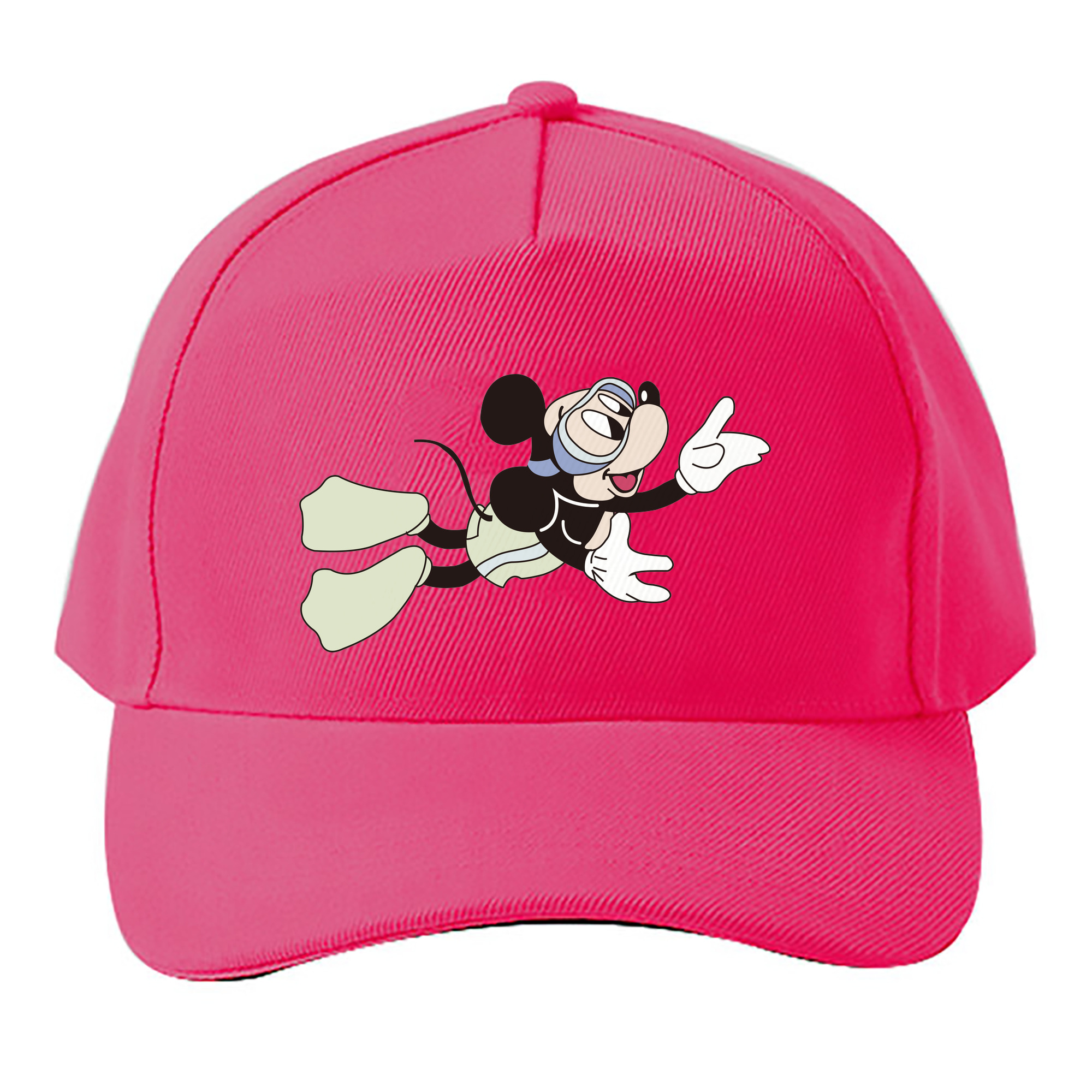 （画像用） ミッキーマウス Mickey Mouse ベースボールキャップ 綿100％ 男女兼用 帽子 スポーツ