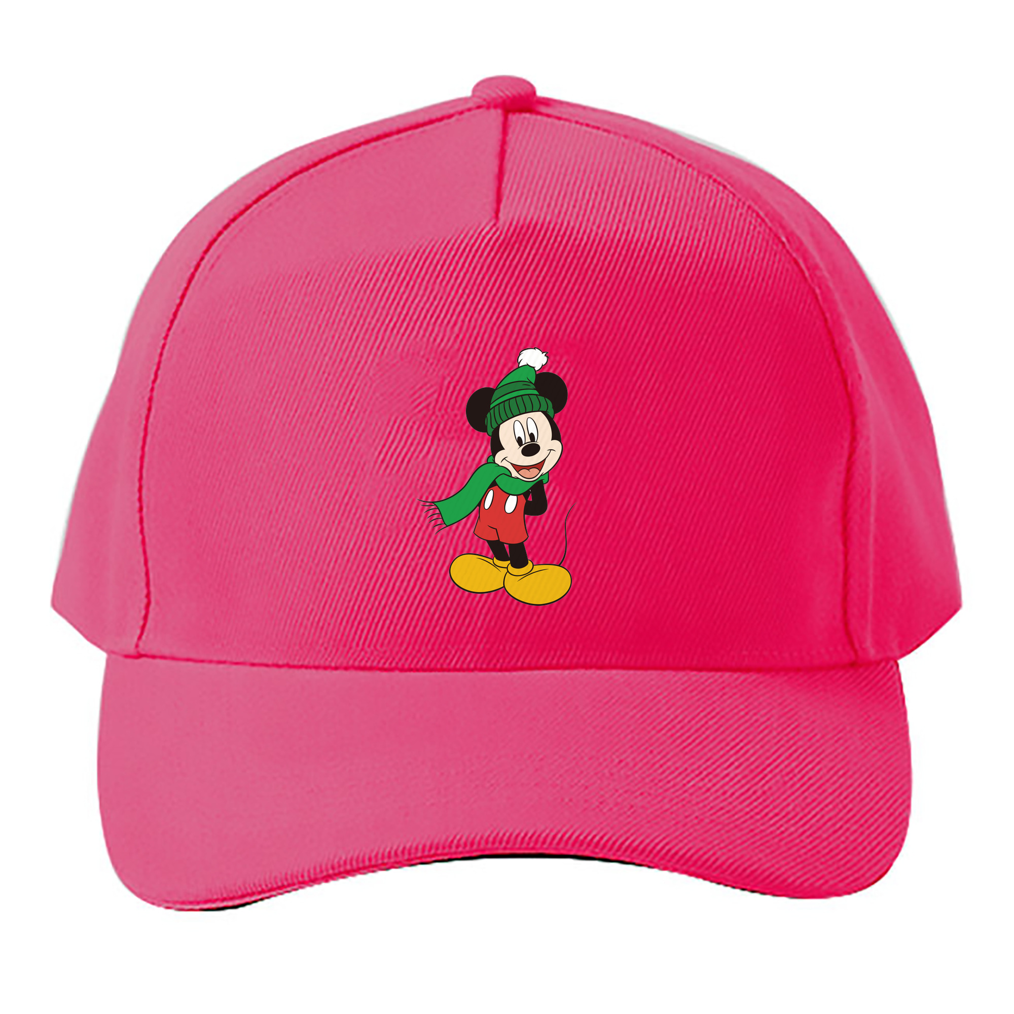 （画像用） ミッキーマウス Mickey Mouse ベースボールキャップ 綿100％ 男女兼用 帽子 スポーツ