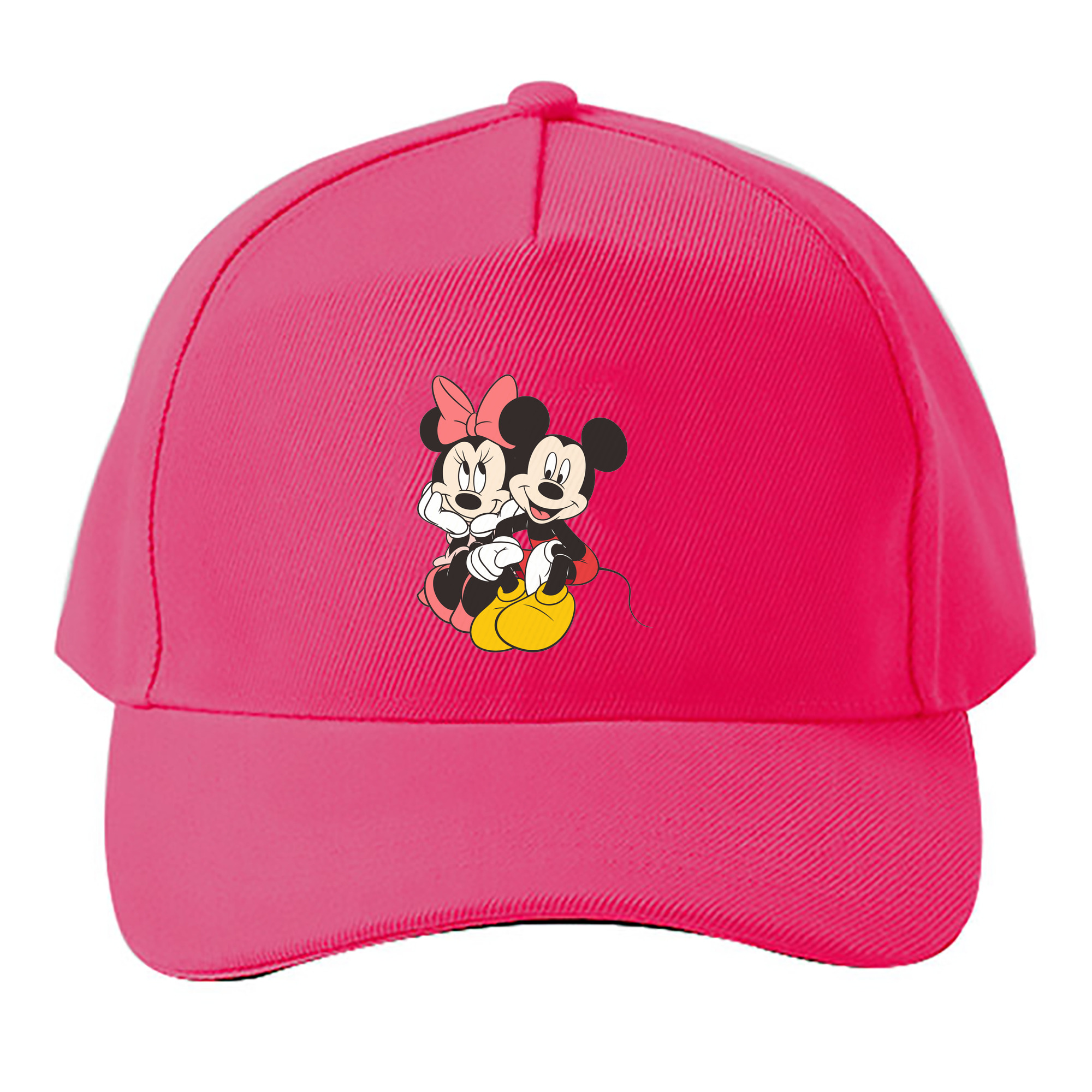 （画像用） ミッキーマウス Mickey Mouse ベースボールキャップ 綿100％ 男女兼用 帽子 スポーツ