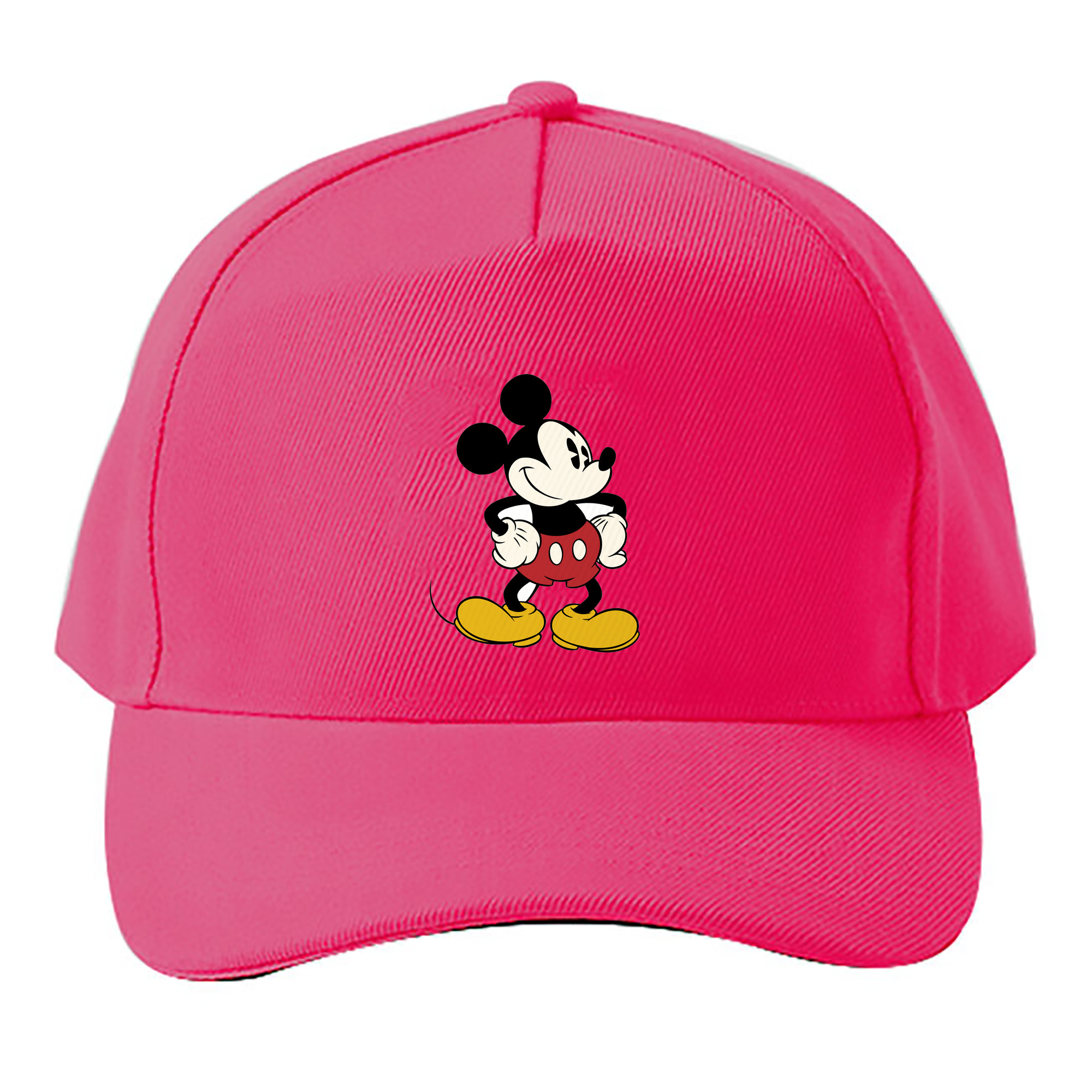 （画像用） ミッキーマウス Mickey Mouse ベースボールキャップ 綿100％ 男女兼用 帽子 スポーツ