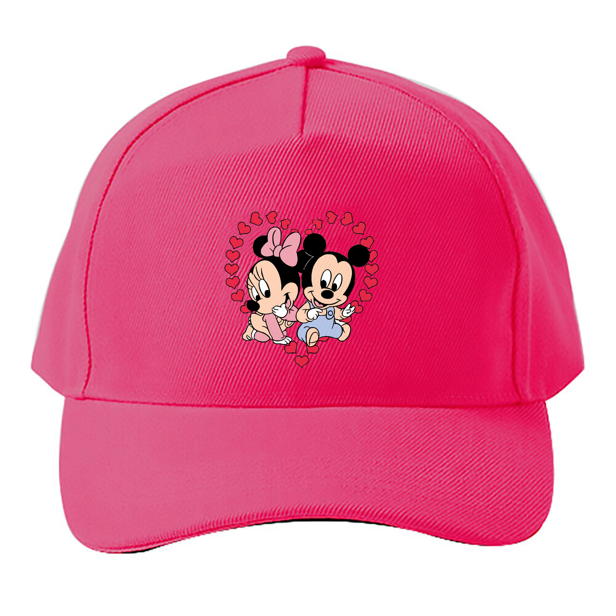 （画像用） ミッキーマウス Mickey Mouse ベースボールキャップ 綿100％ 男女兼用 帽子 スポーツ