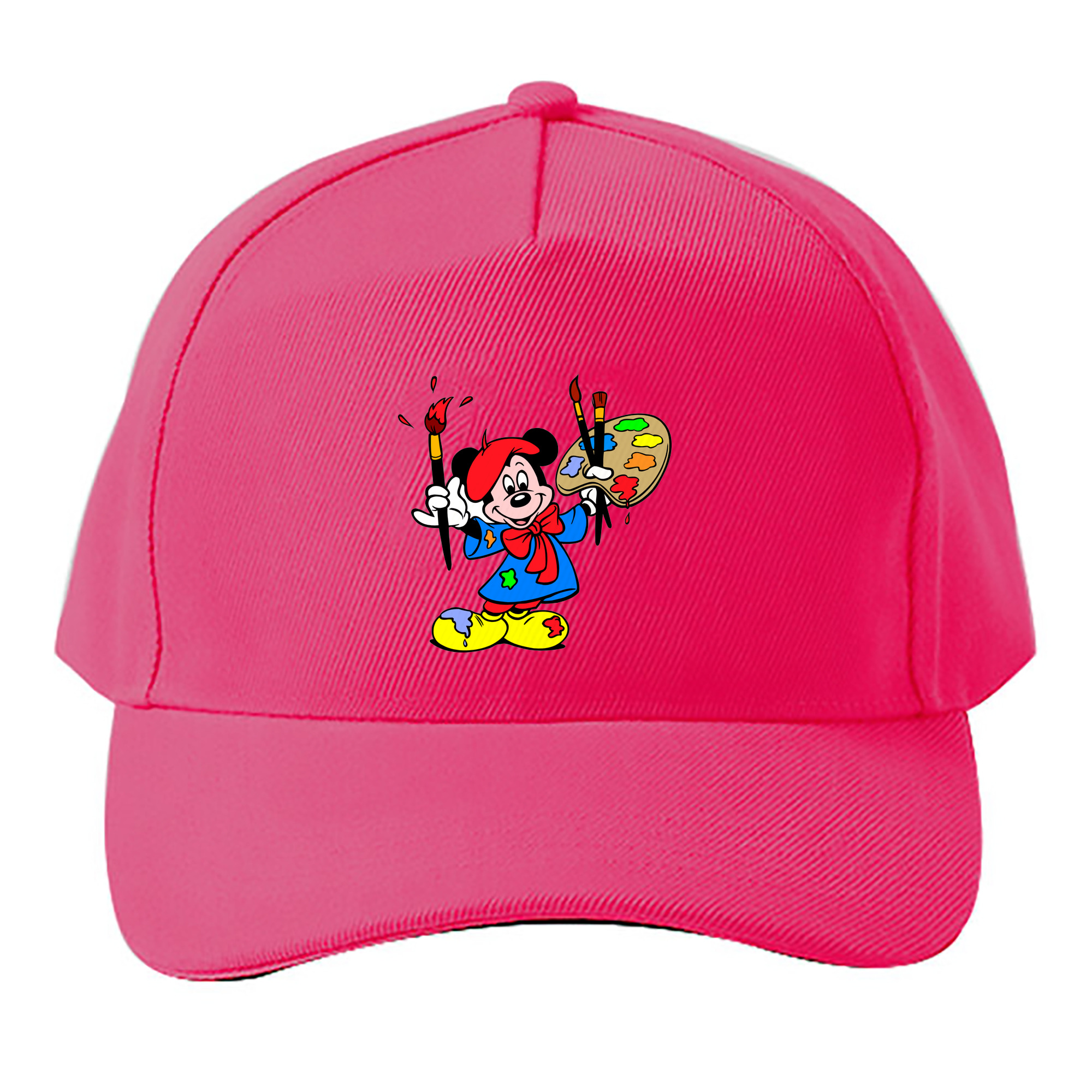 （画像用） ミッキーマウス Mickey Mouse ベースボールキャップ 綿100％ 男女兼用 帽子 スポーツ