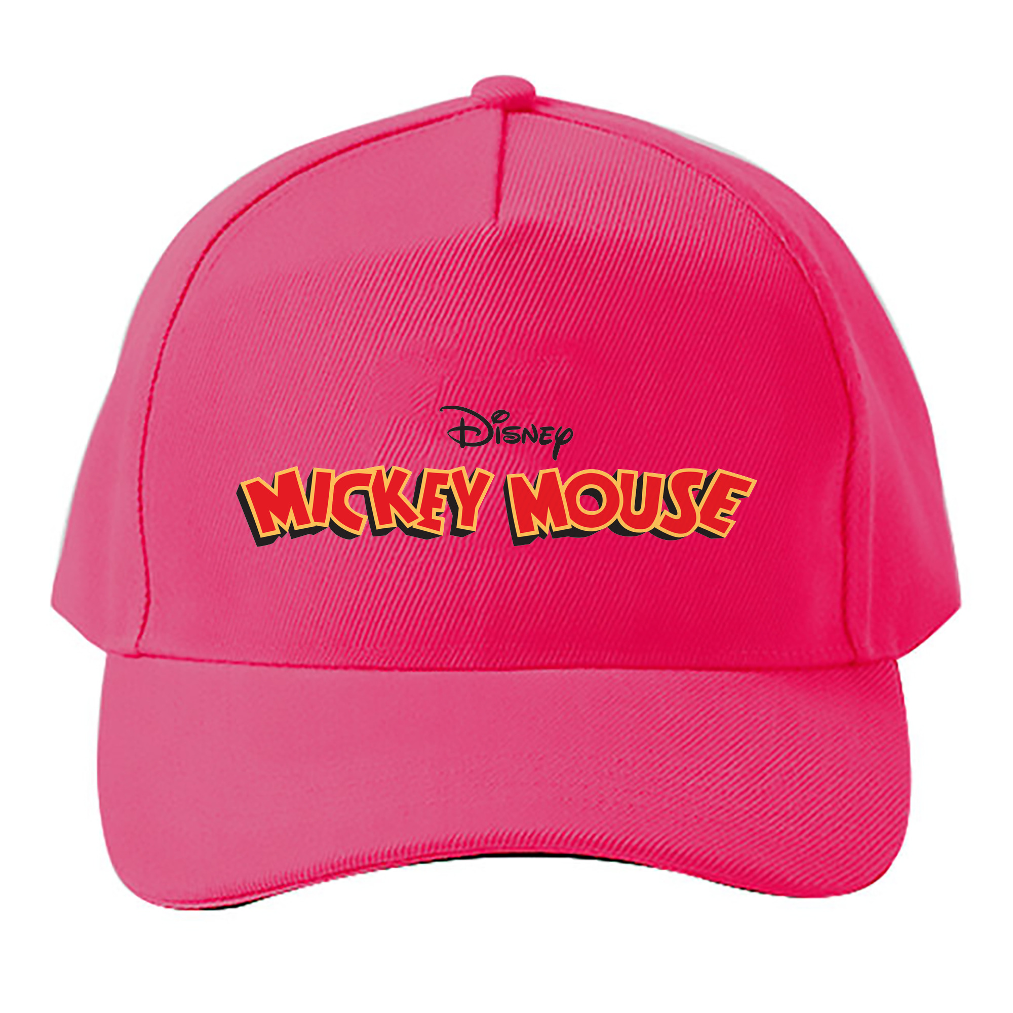 （画像用） ミッキーマウス Mickey Mouse ベースボールキャップ 綿100％ 男女兼用 帽子 スポーツ