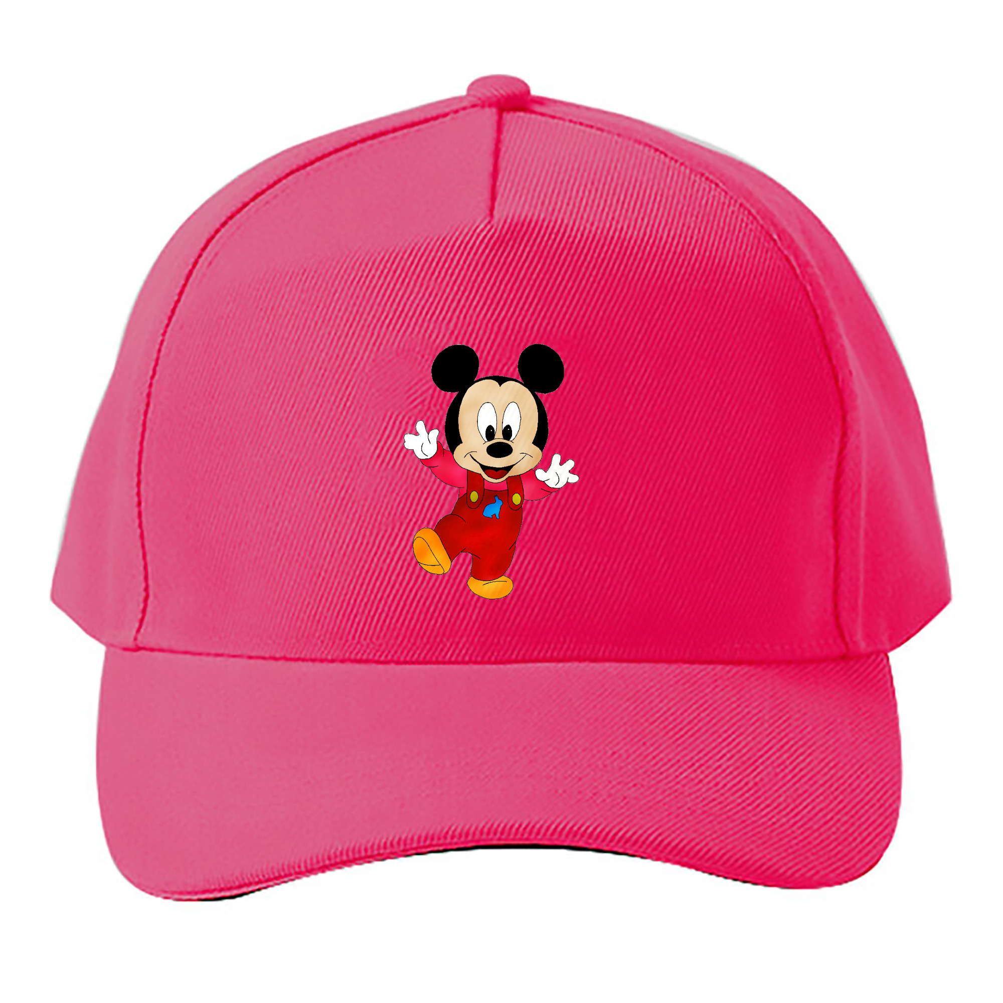 （画像用） ミッキーマウス Mickey Mouse ベースボールキャップ 綿100％ 男女兼用 帽子 スポーツ