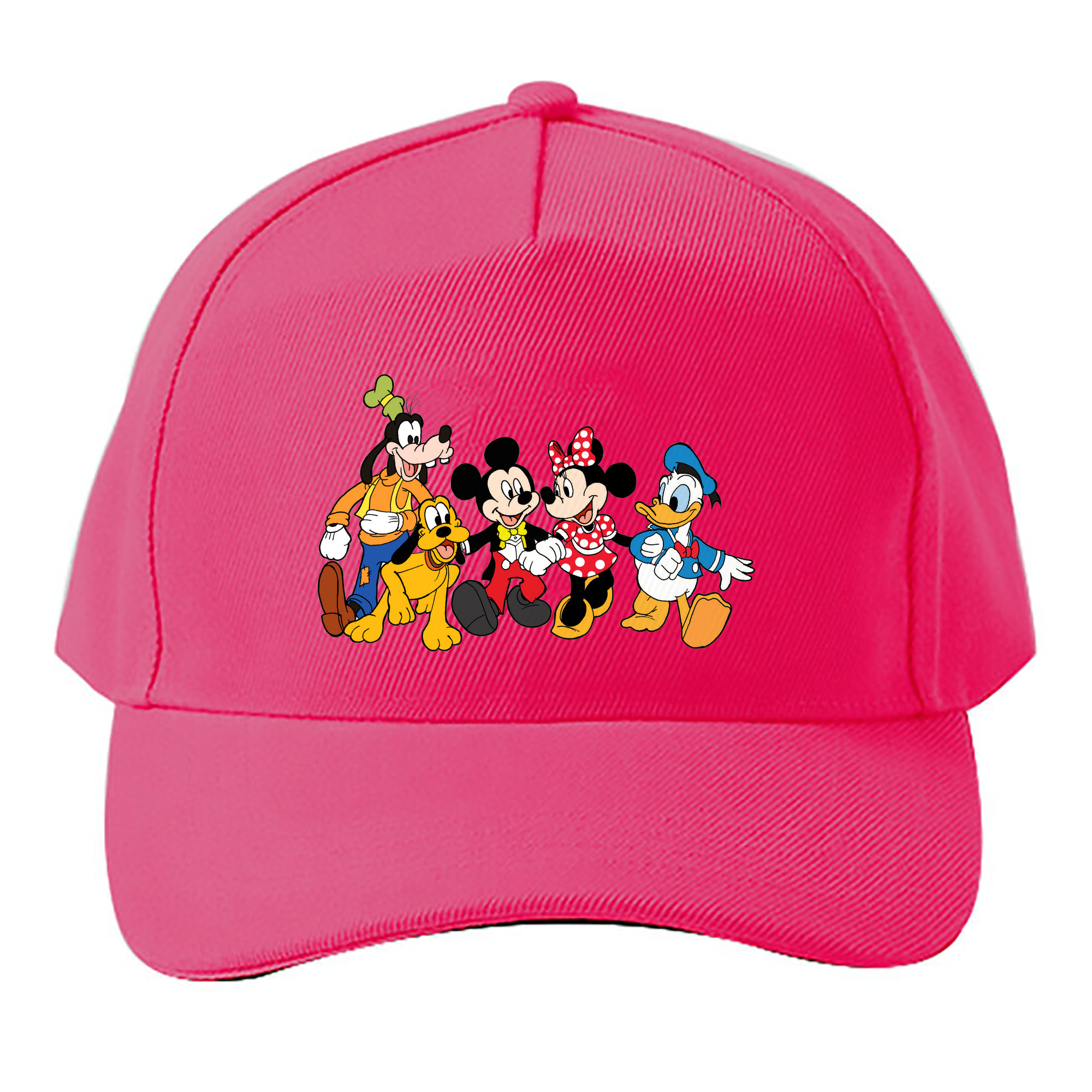 （画像用） ミッキーマウス Mickey Mouse ベースボールキャップ 綿100％ 男女兼用 帽子 スポーツ
