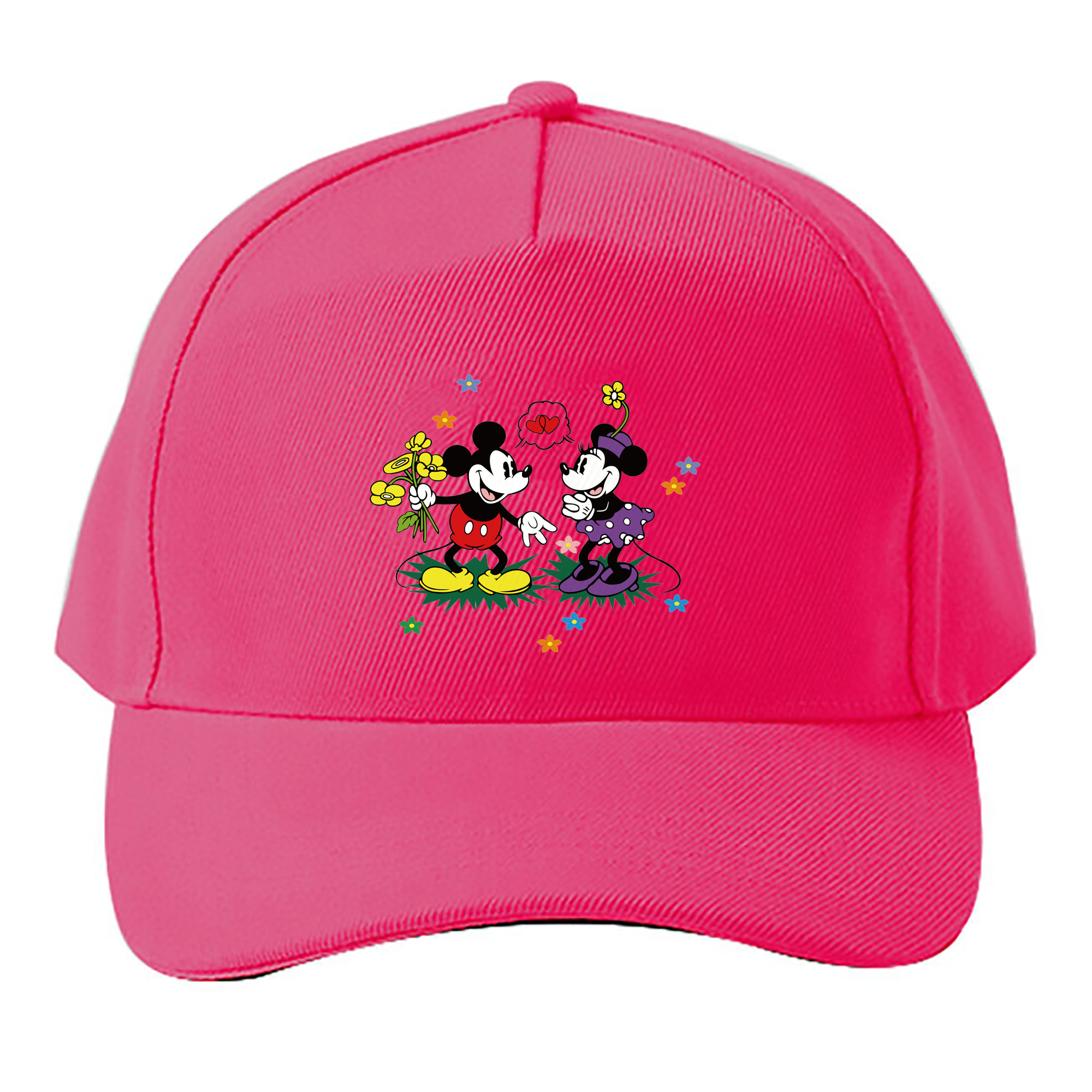 （画像用） ミッキーマウス Mickey Mouse ベースボールキャップ 綿100％ 男女兼用 帽子 スポーツ