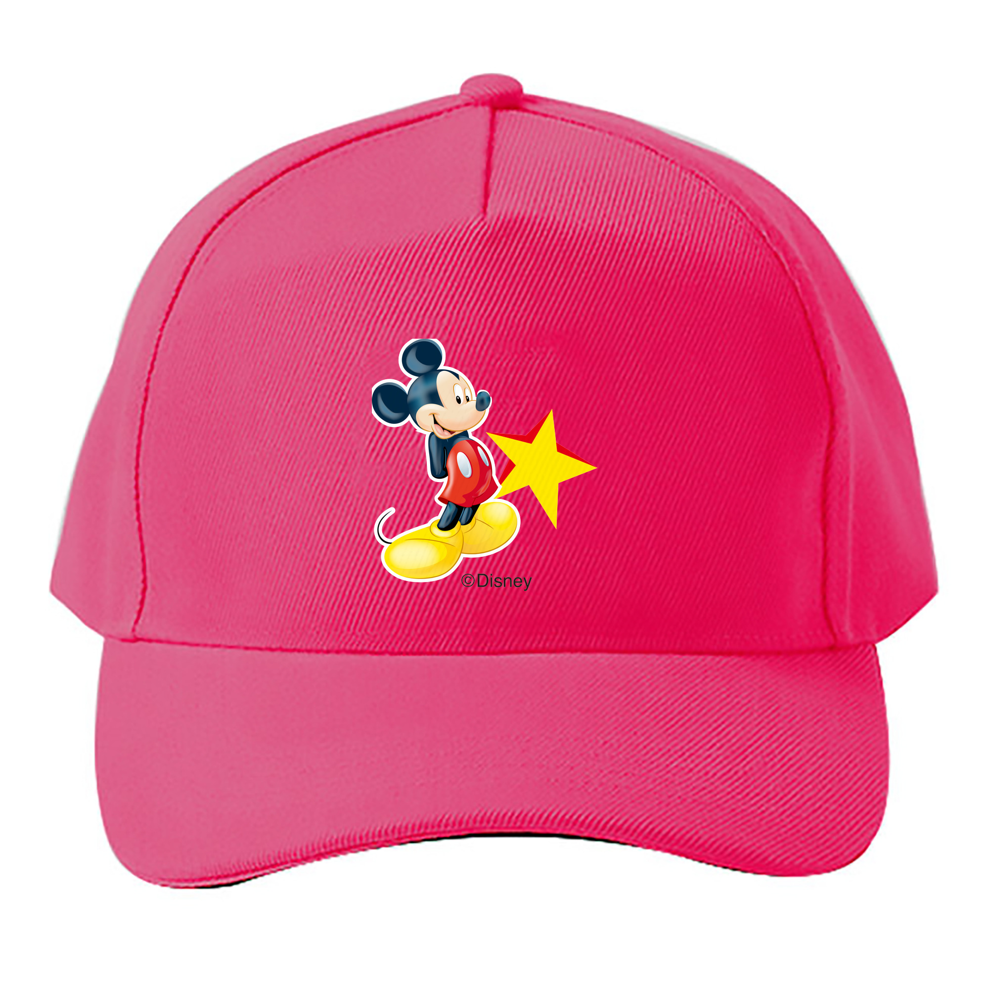 （画像用） ミッキーマウス Mickey Mouse ベースボールキャップ 綿100％ 男女兼用 帽子 スポーツ