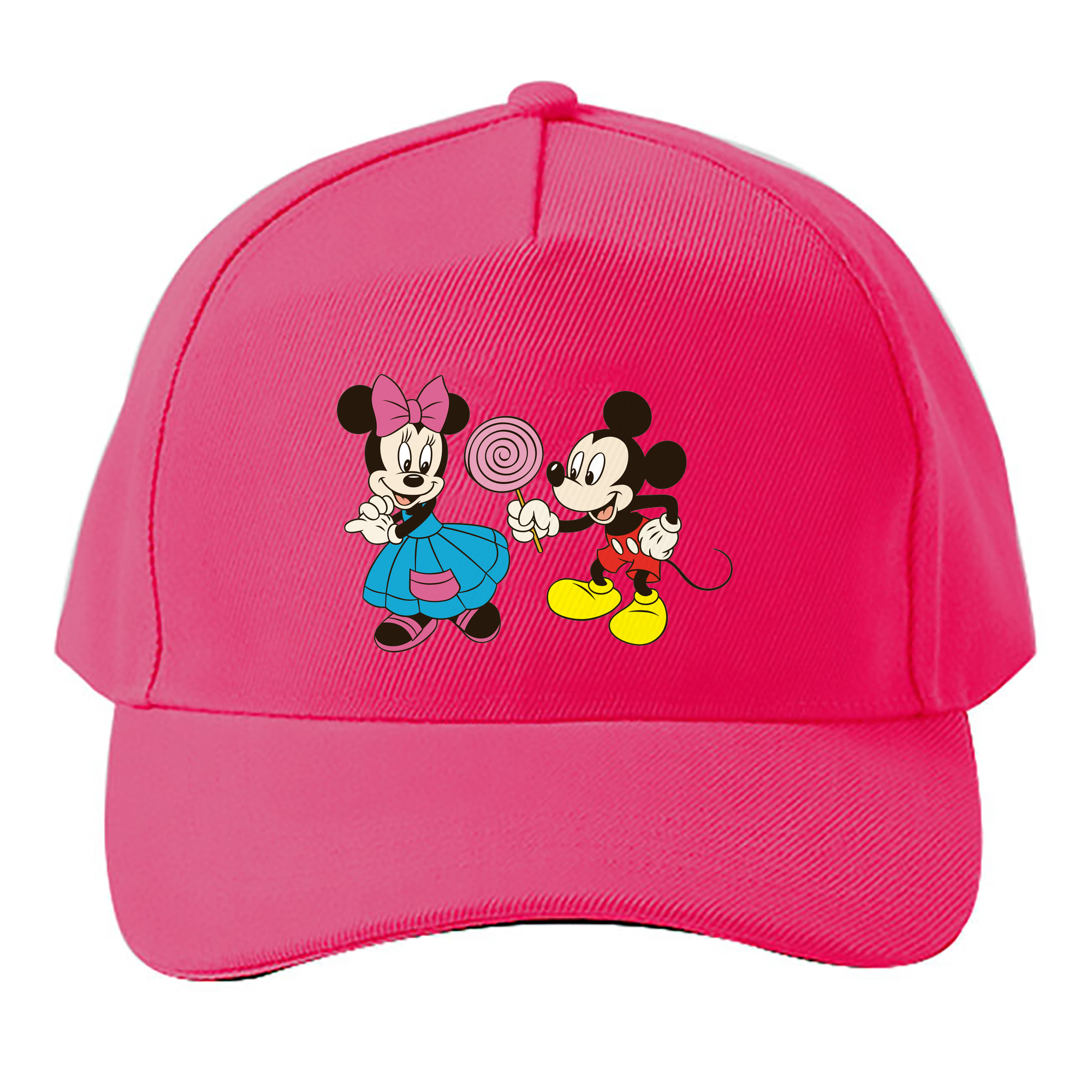 （画像用） ミッキーマウス Mickey Mouse ベースボールキャップ 綿100％ 男女兼用 帽子 スポーツ