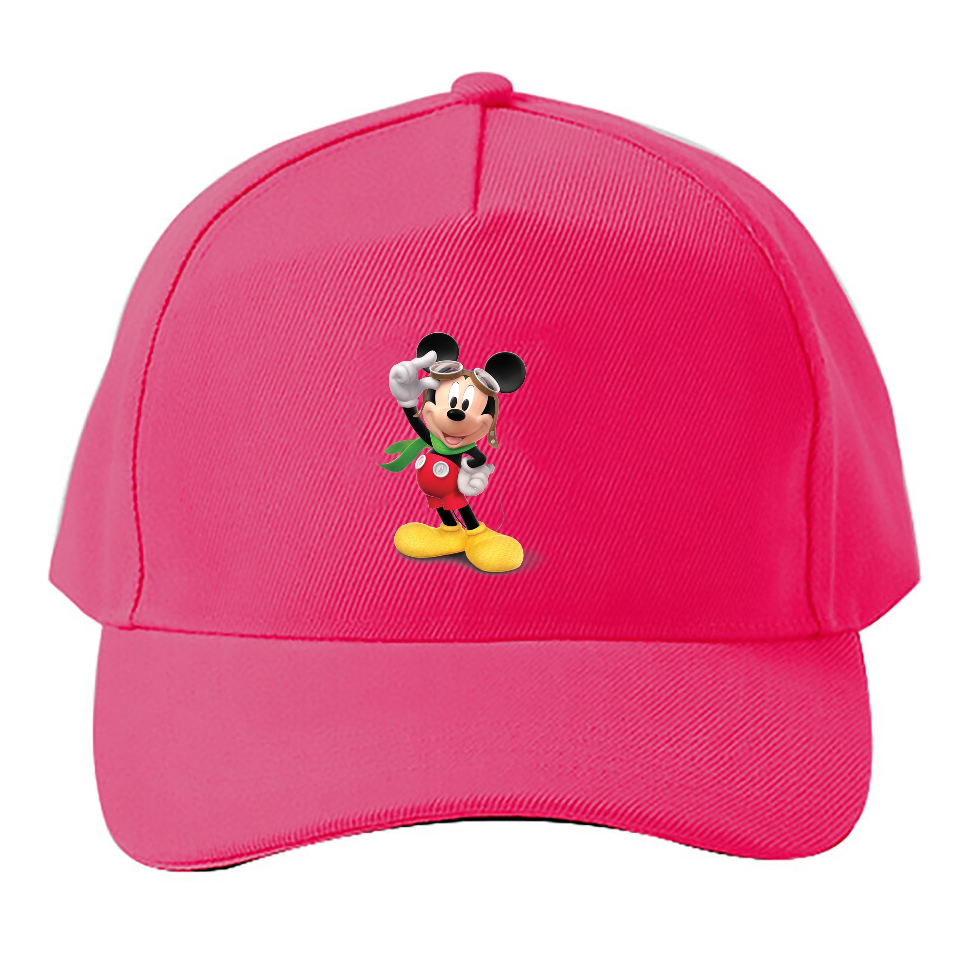 （画像用） ミッキーマウス Mickey Mouse ベースボールキャップ 綿100％ 男女兼用 帽子 スポーツ
