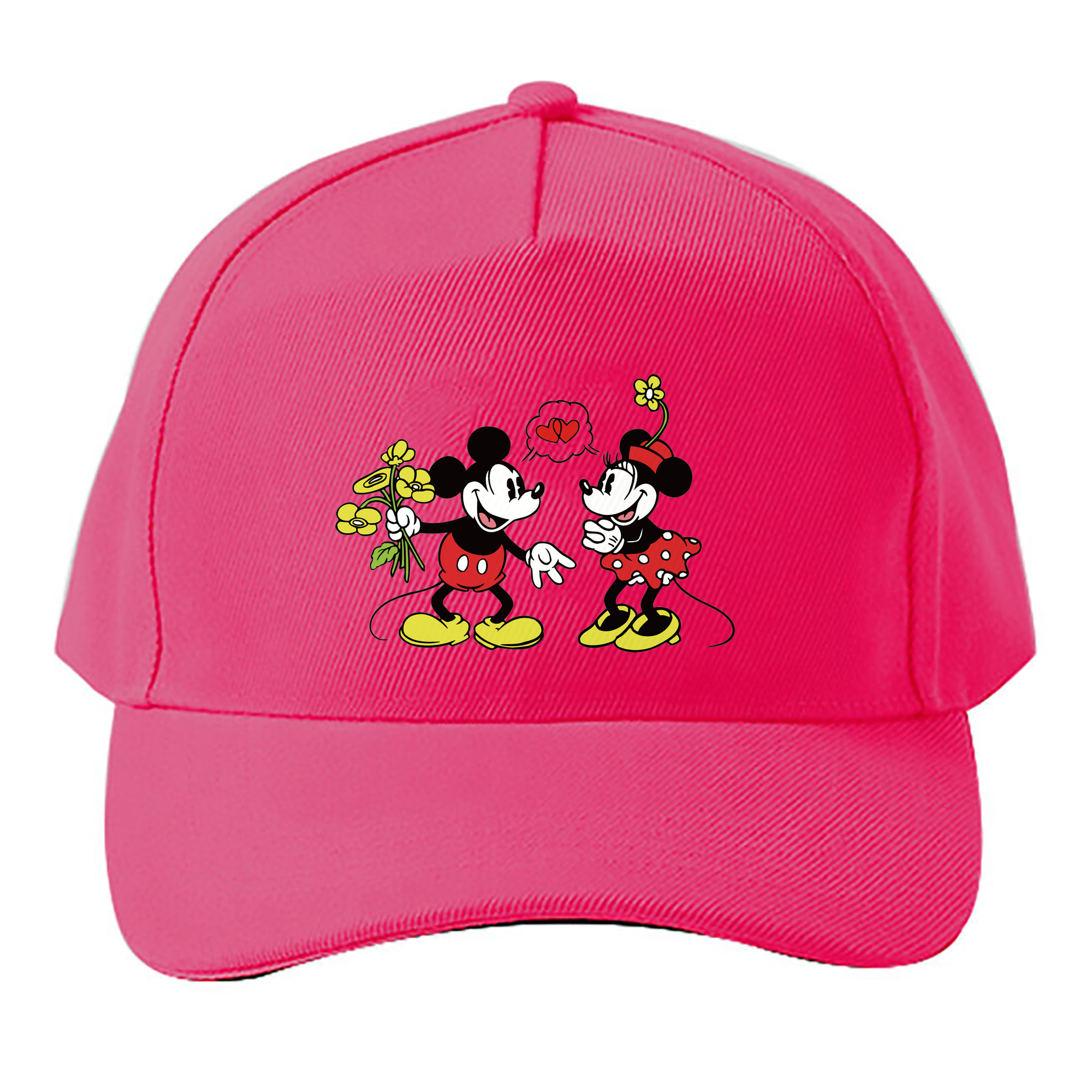 （画像用） ミッキーマウス Mickey Mouse ベースボールキャップ 綿100％ 男女兼用 帽子 スポーツ
