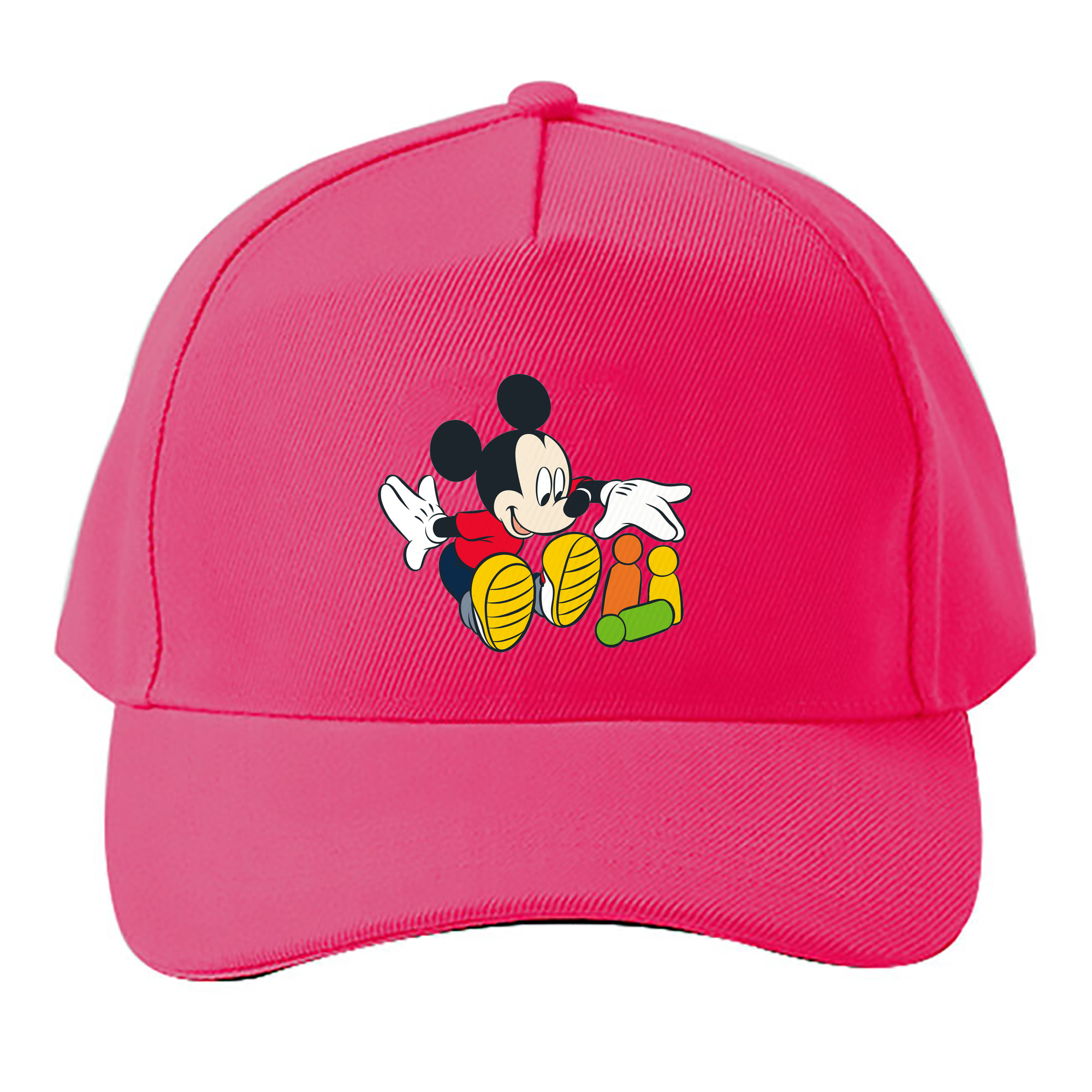 （画像用） ミッキーマウス Mickey Mouse ベースボールキャップ 綿100％ 男女兼用 帽子 スポーツ