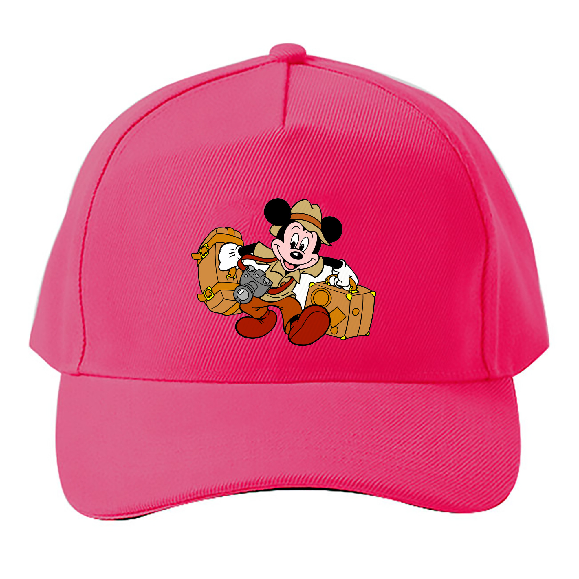 （画像用） ミッキーマウス Mickey Mouse ベースボールキャップ 綿100％ 男女兼用 帽子 スポーツ