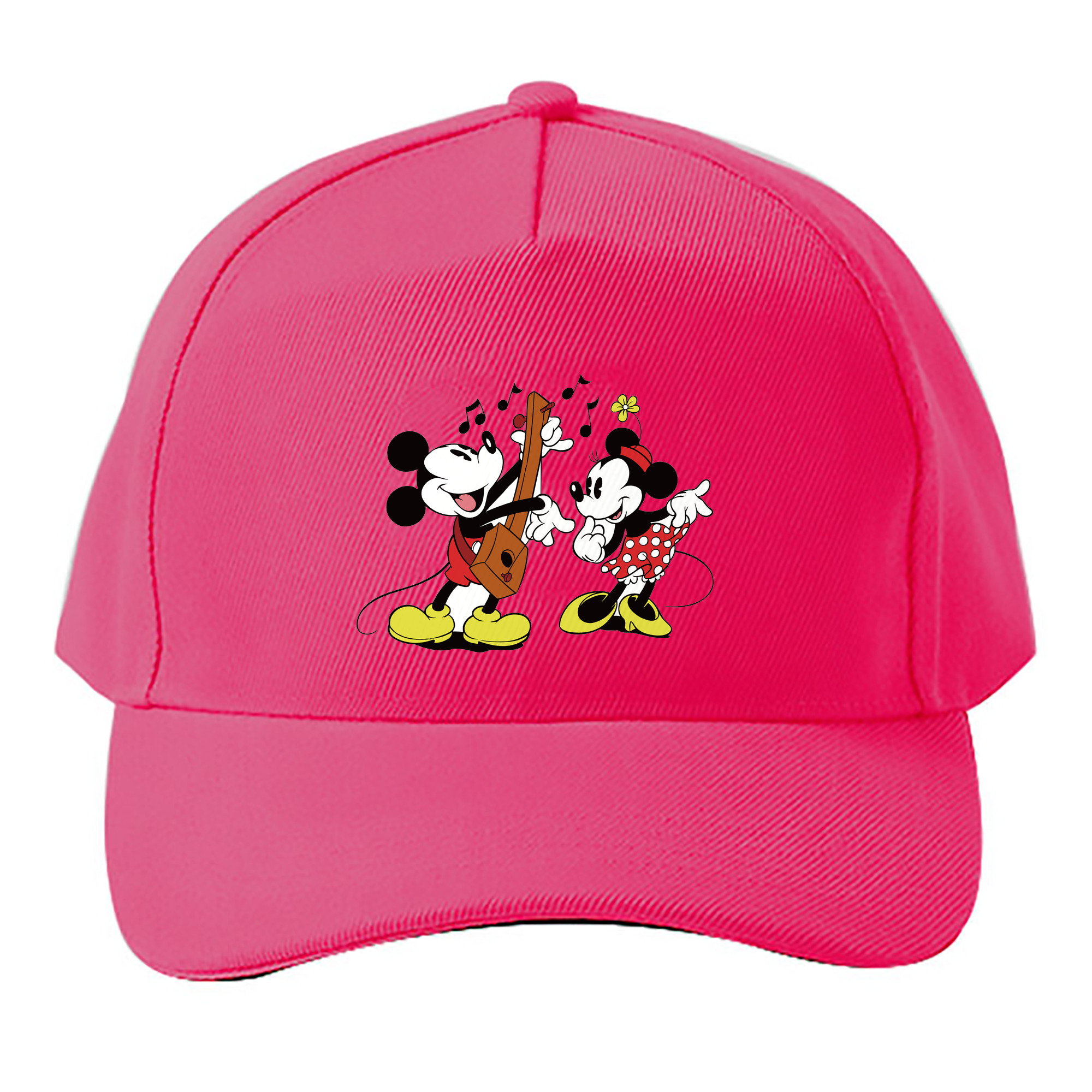 （画像用） ミッキーマウス Mickey Mouse ベースボールキャップ 綿100％ 男女兼用 帽子 スポーツ