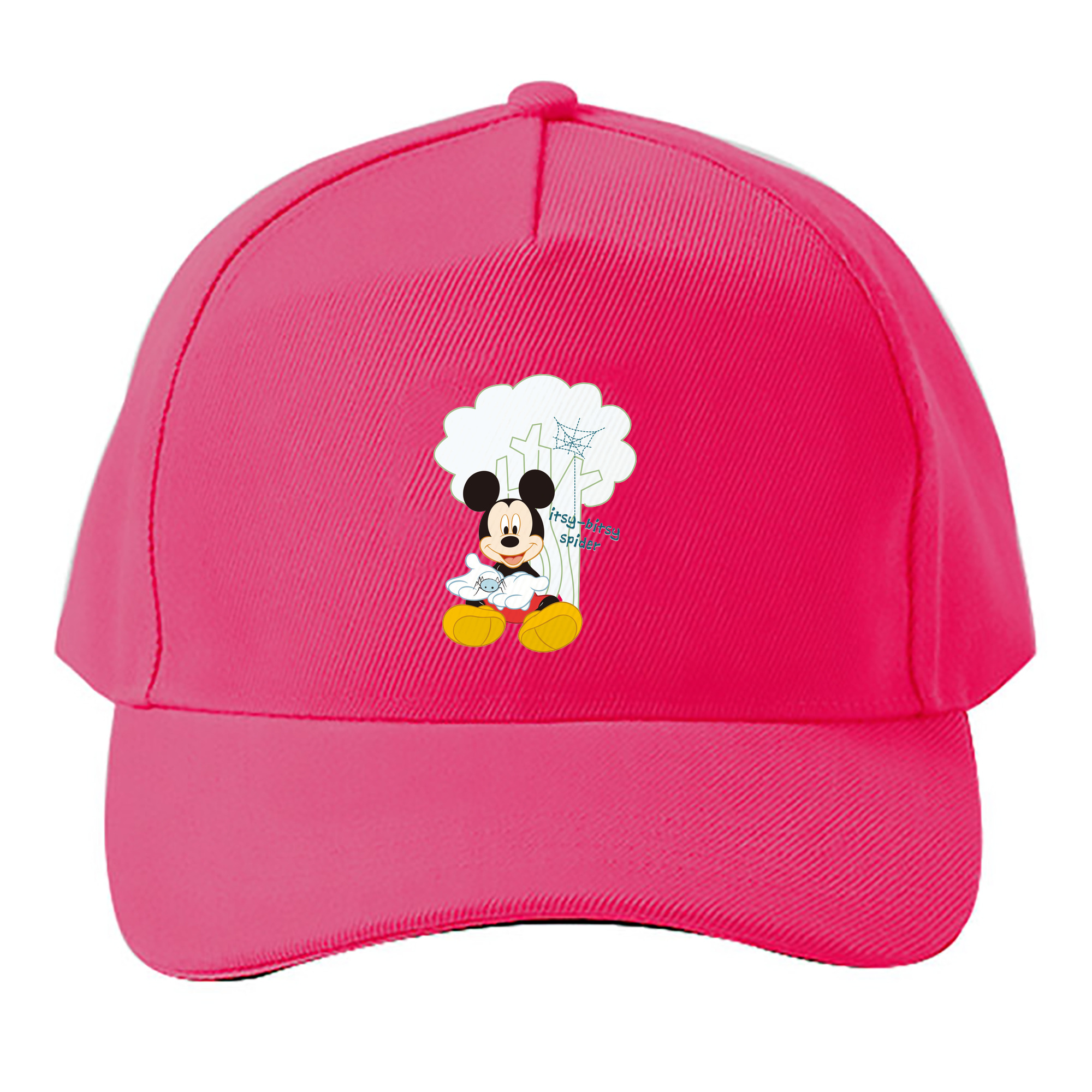 （画像用） ミッキーマウス Mickey Mouse ベースボールキャップ 綿100％ 男女兼用 帽子 スポーツ