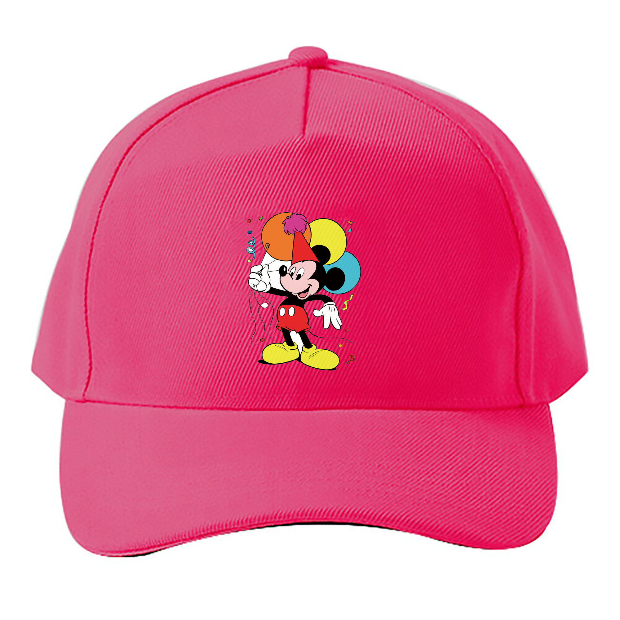 （画像用） ミッキーマウス Mickey Mouse ベースボールキャップ 綿100％ 男女兼用 帽子 スポーツ