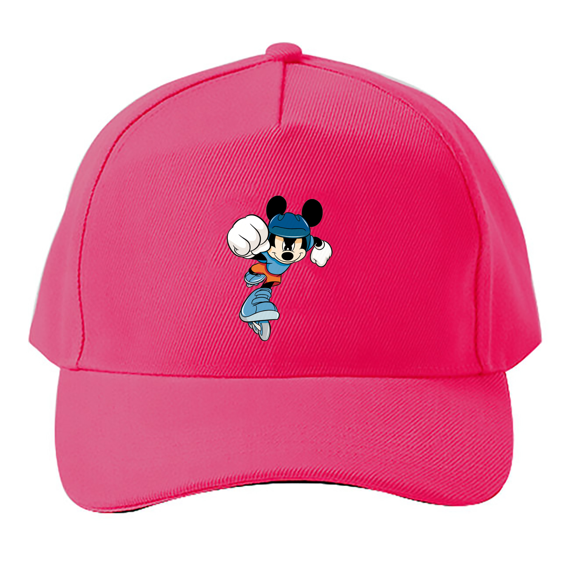 （画像用） ミッキーマウス Mickey Mouse ベースボールキャップ 綿100％ 男女兼用 帽子 スポーツ