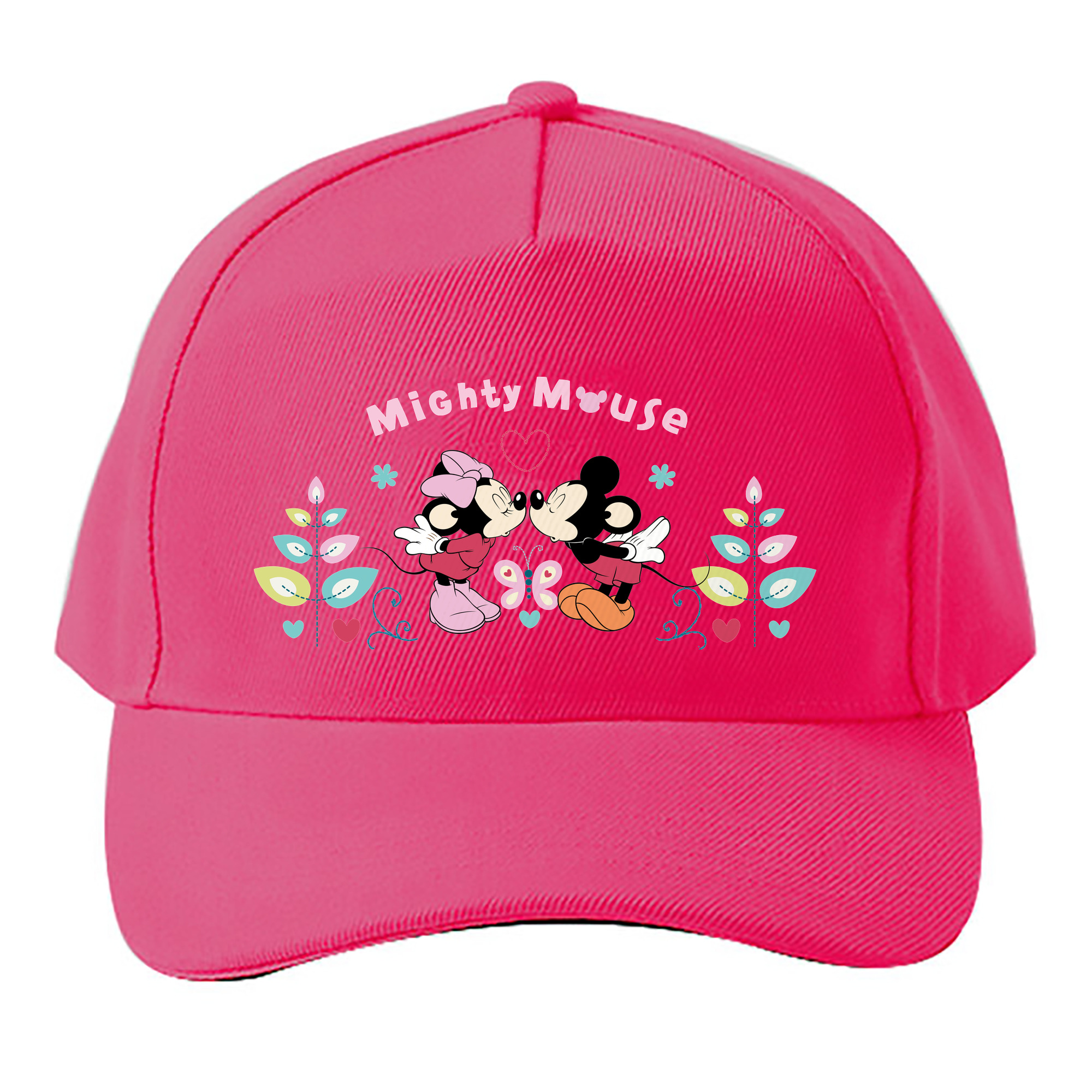 （画像用） ミッキーマウス Mickey Mouse ベースボールキャップ 綿100％ 男女兼用 帽子 スポーツ