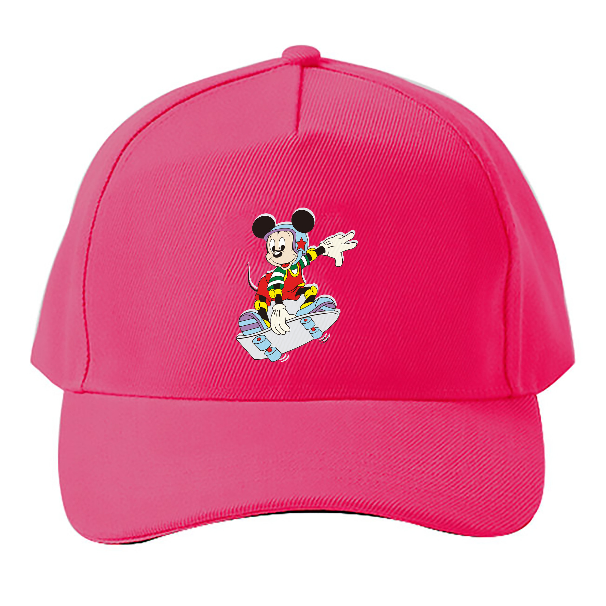 （画像用） ミッキーマウス Mickey Mouse ベースボールキャップ 綿100％ 男女兼用 帽子 スポーツ