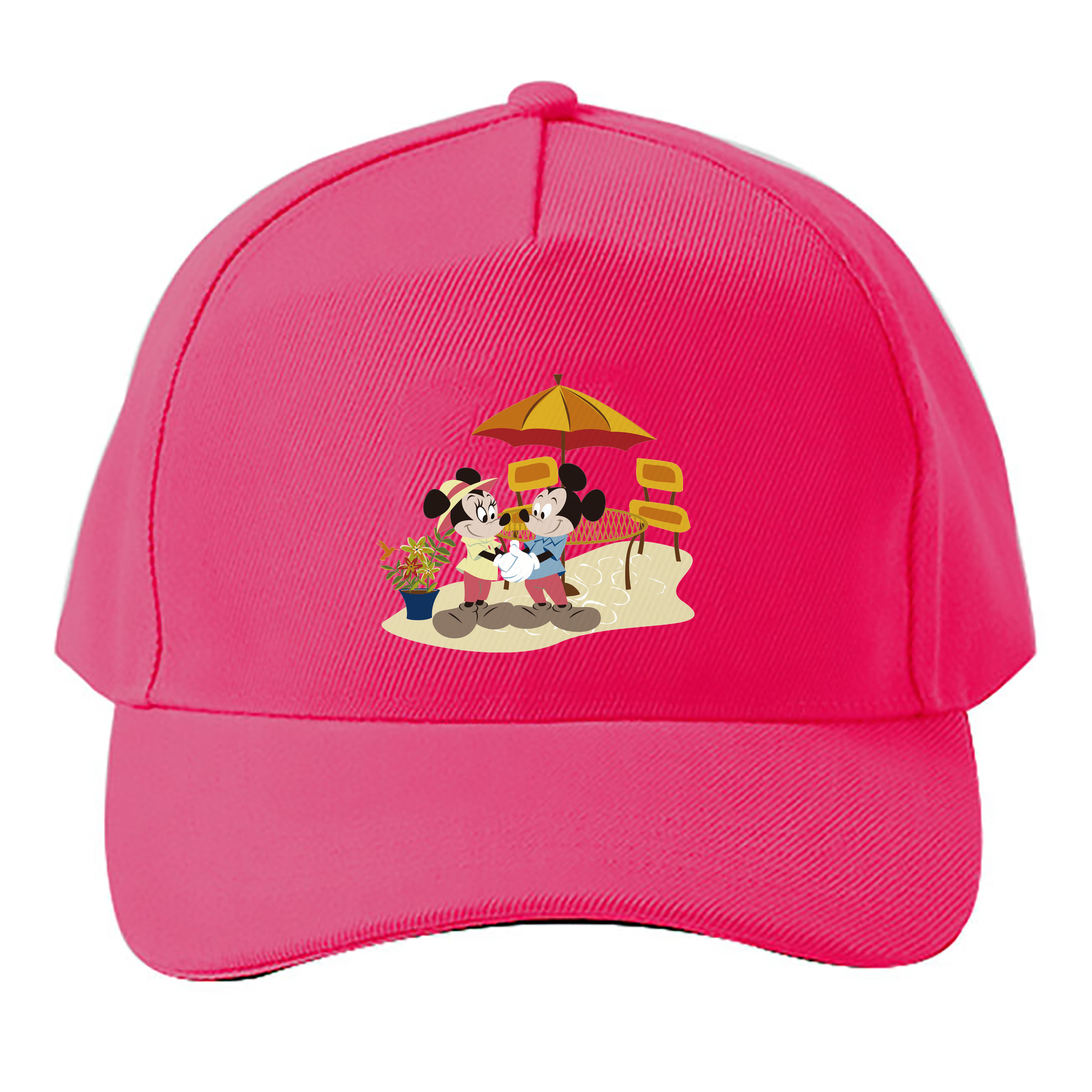 （画像用） ミッキーマウス Mickey Mouse ベースボールキャップ 綿100％ 男女兼用 帽子 スポーツ