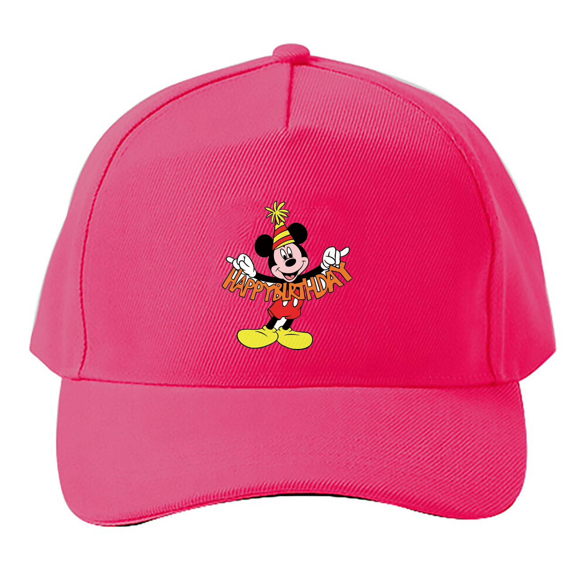 （画像用） ミッキーマウス Mickey Mouse ベースボールキャップ 綿100％ 男女兼用 帽子 スポーツ
