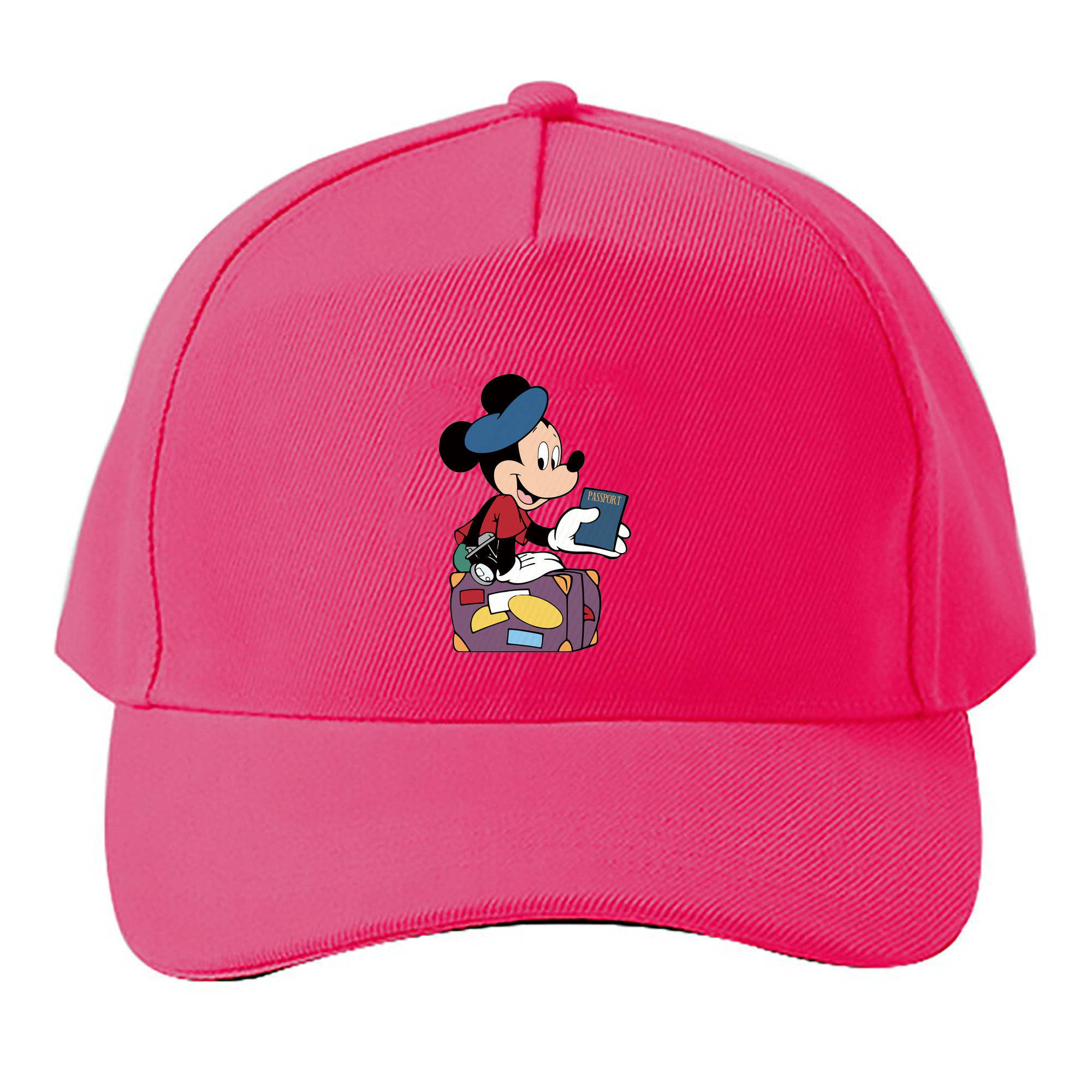 （画像用） ミッキーマウス Mickey Mouse ベースボールキャップ 綿100％ 男女兼用 帽子 スポーツ