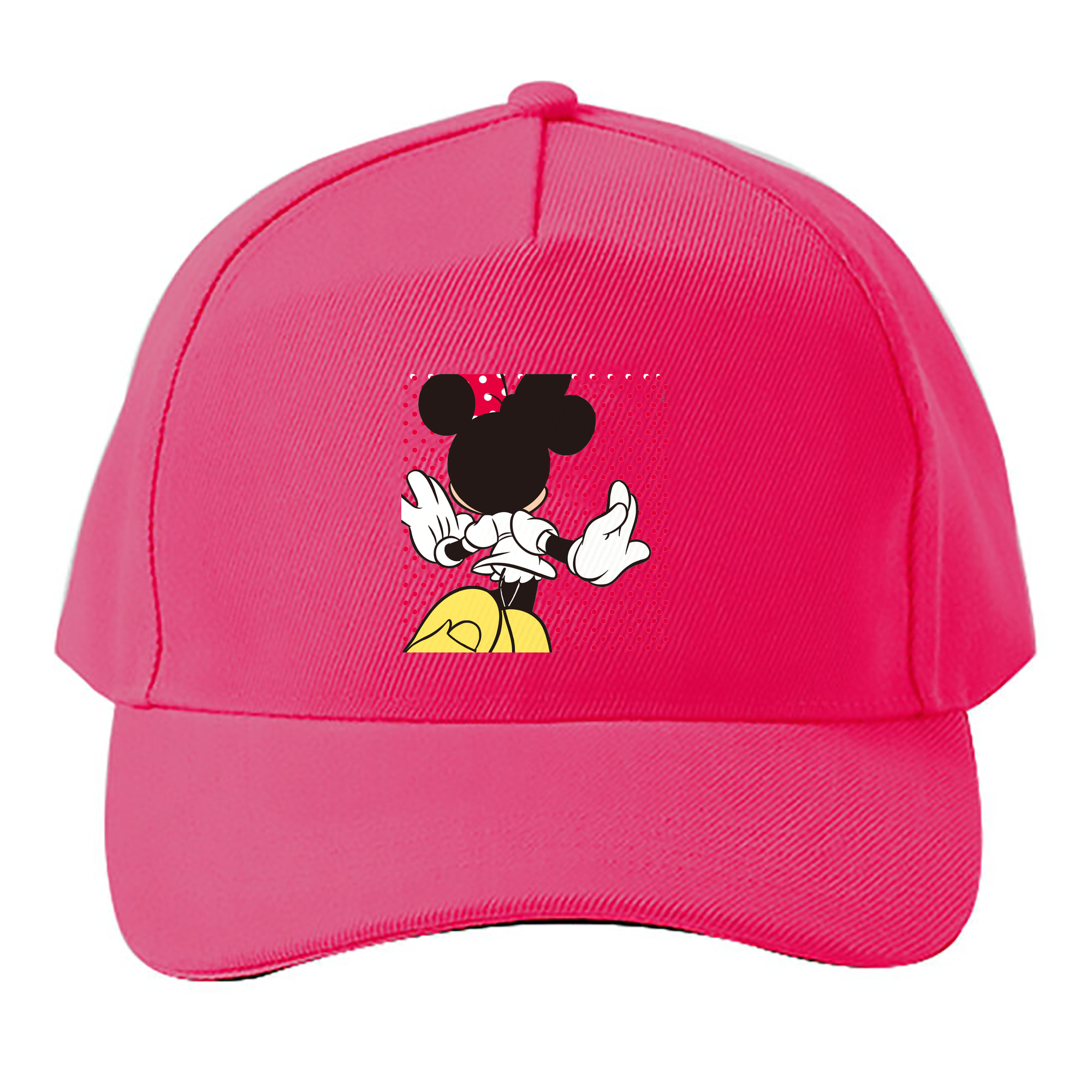 （画像用） ミッキーマウス Mickey Mouse ベースボールキャップ 綿100％ 男女兼用 帽子 スポーツ